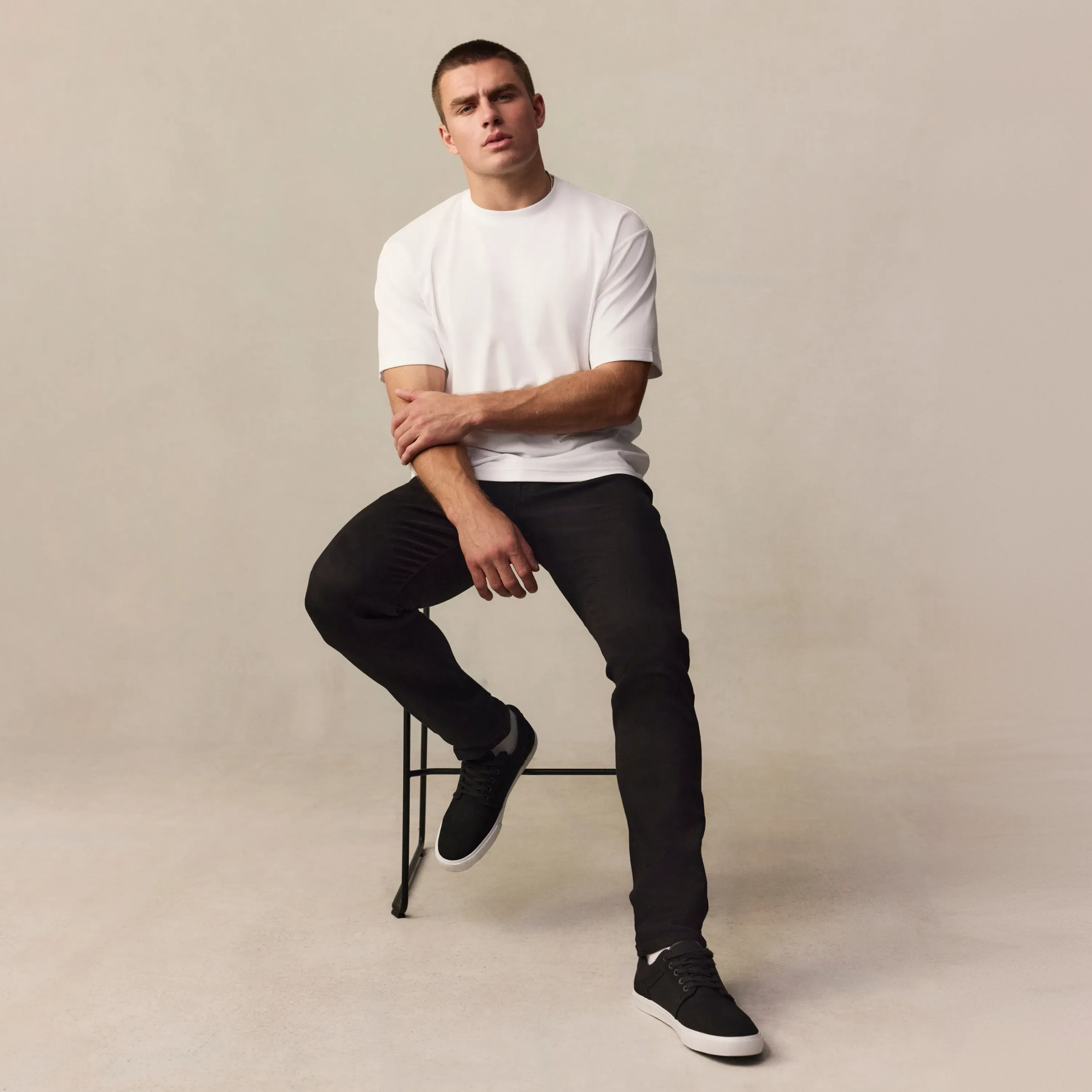 Black Toronto Stretch Skinny Jean