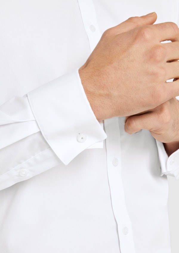 White London French Cuff Dress Shirt