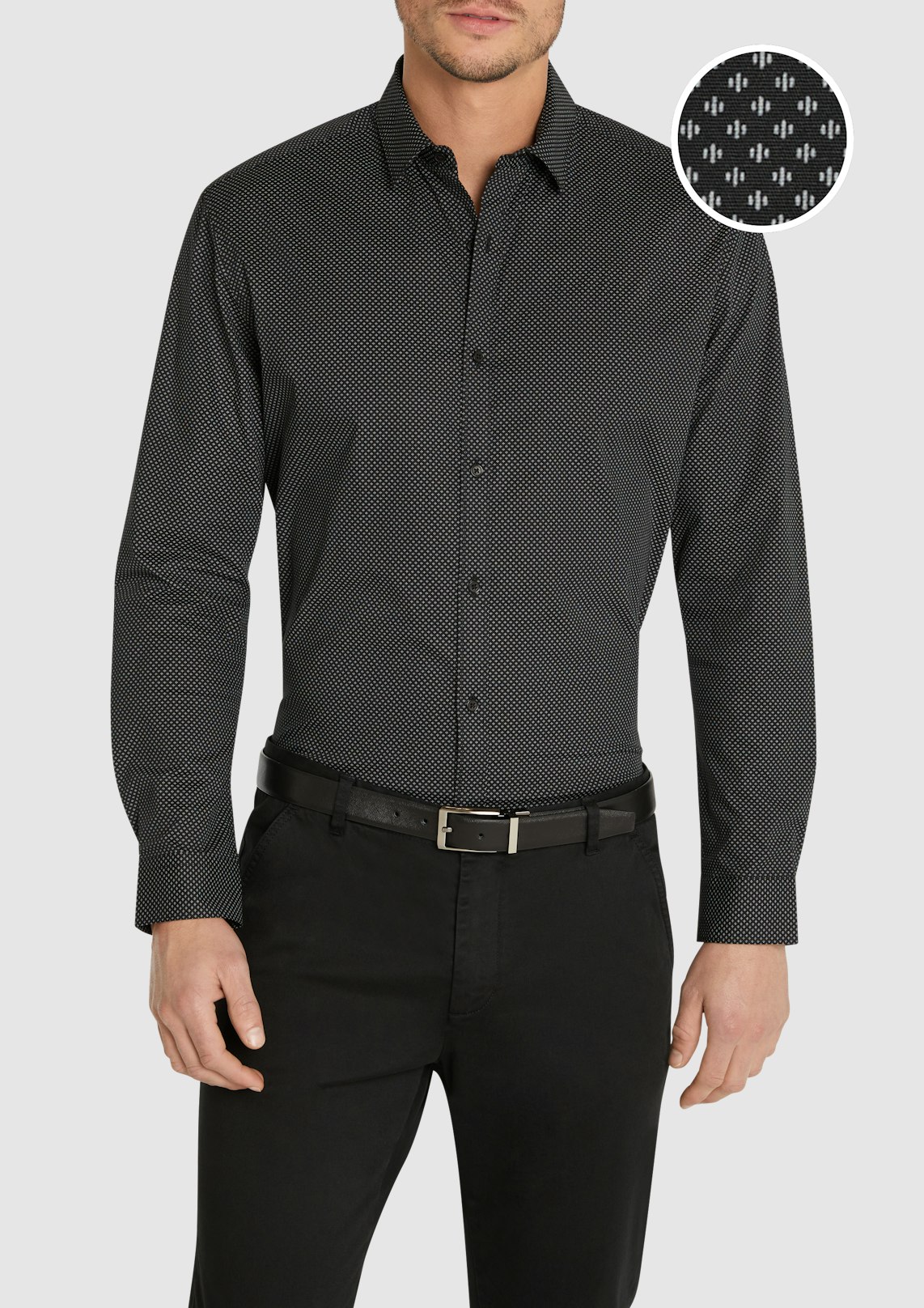 Porto Slim Stretch Shirt