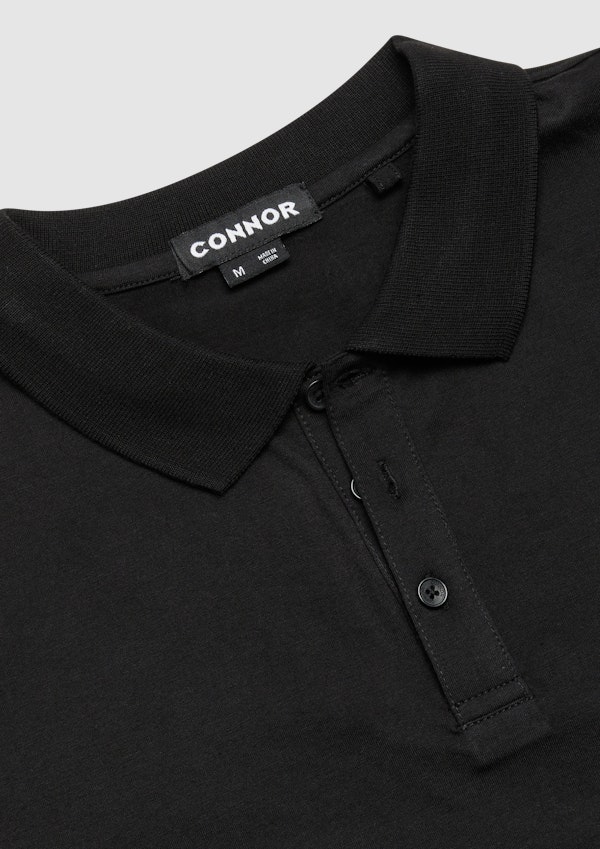 Black Hutchence Polo