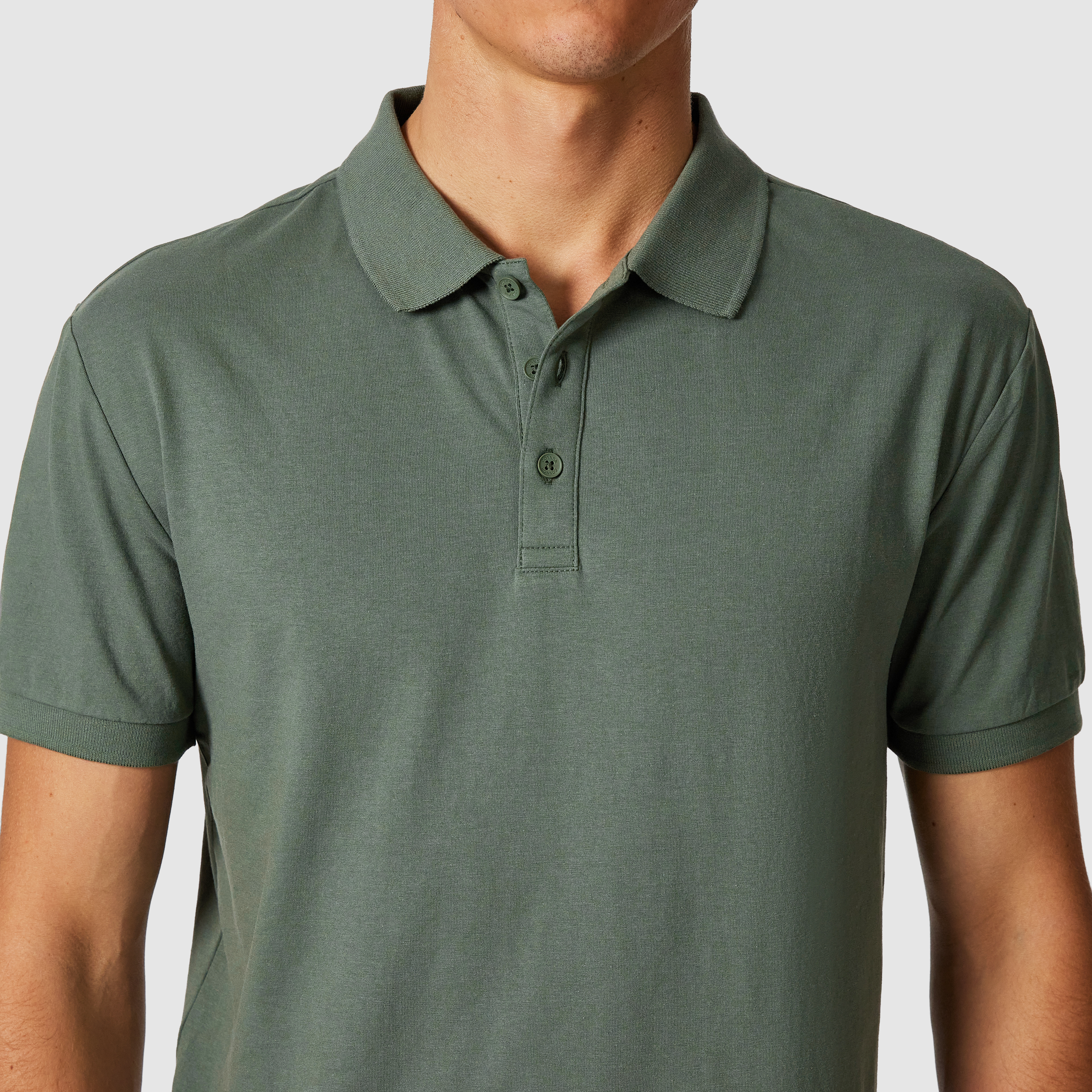 Hutchence Cotton Blend Polo Shirt