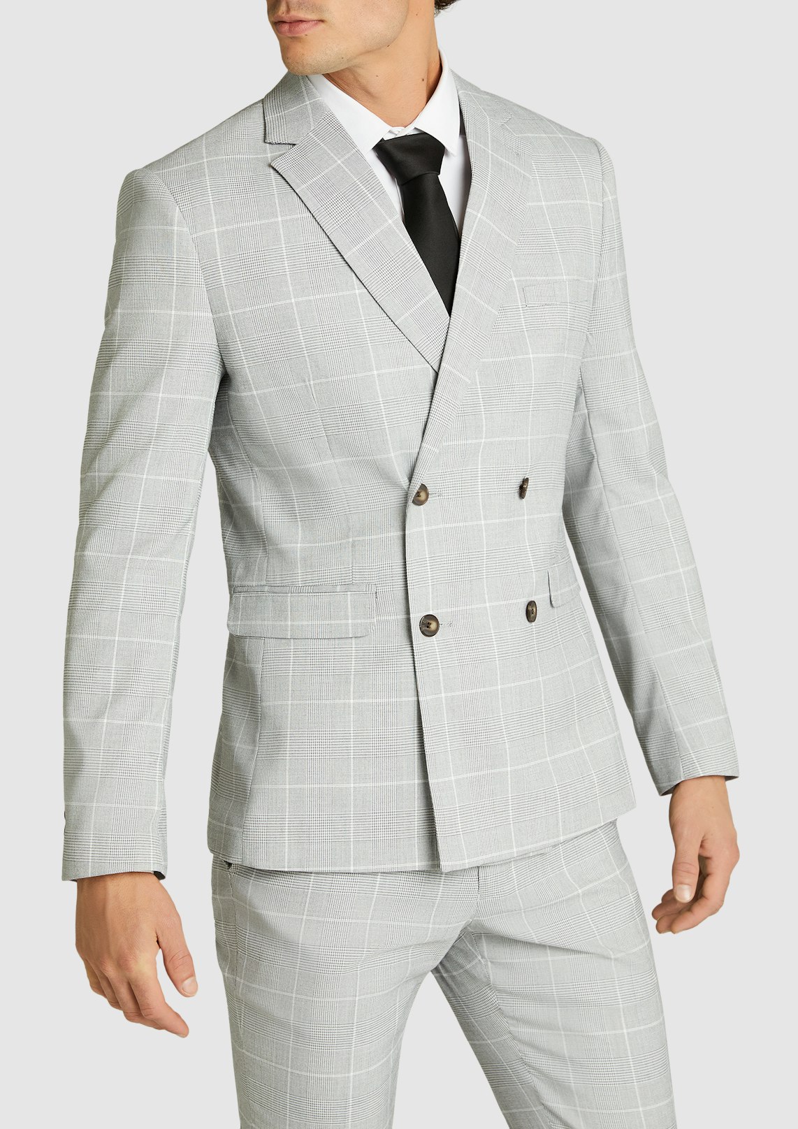 Light Grey Tennyson Skinny Suit