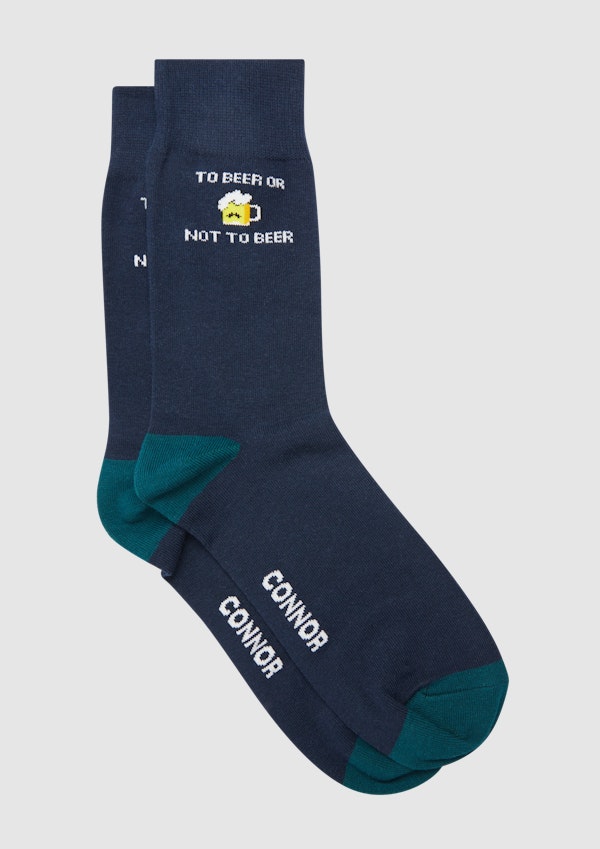 Beer Pun Sock