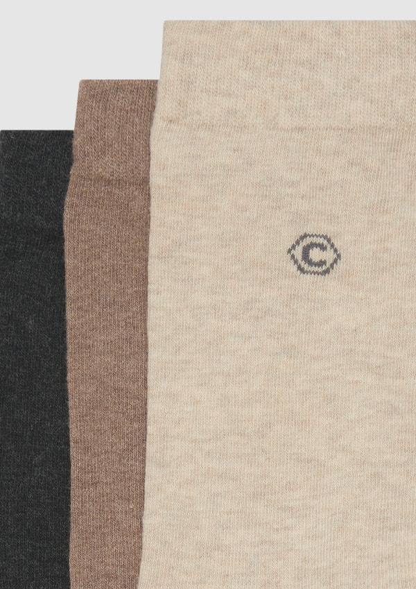 3 Pack Logo Sock