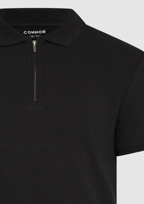 Hayling Quarter Zip Smart Polo