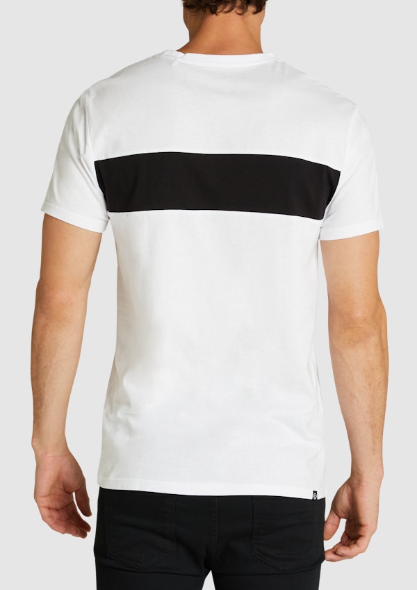 White Elton Crew Tee