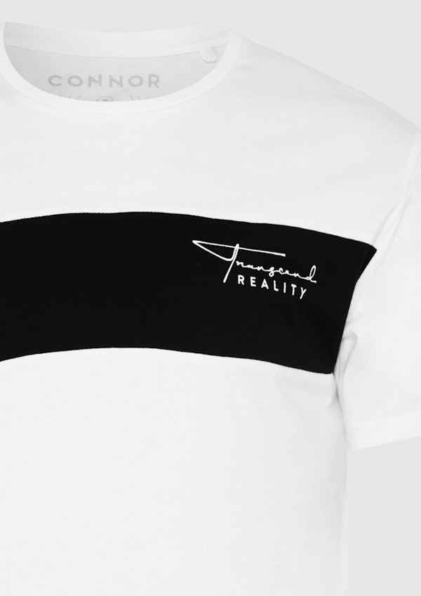 White Elton Crew Tee