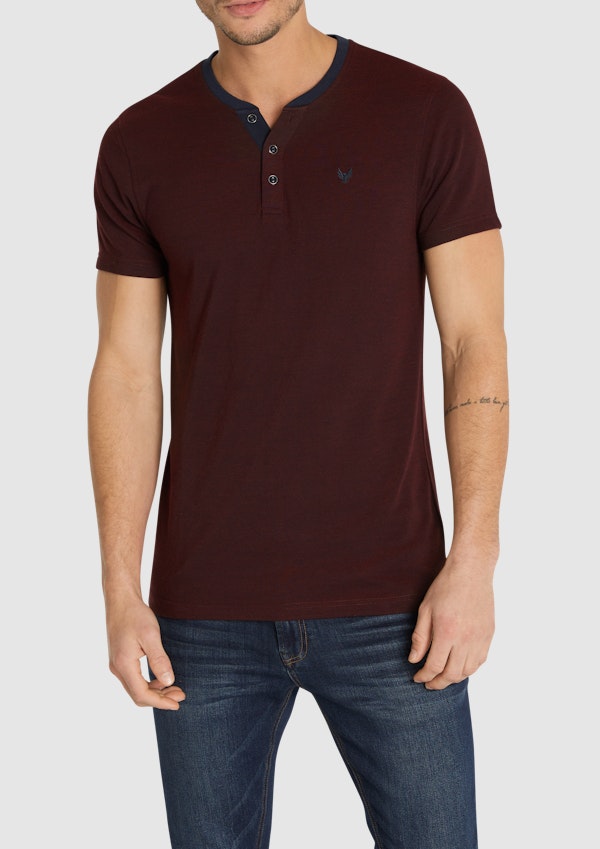 Young Henley Tee