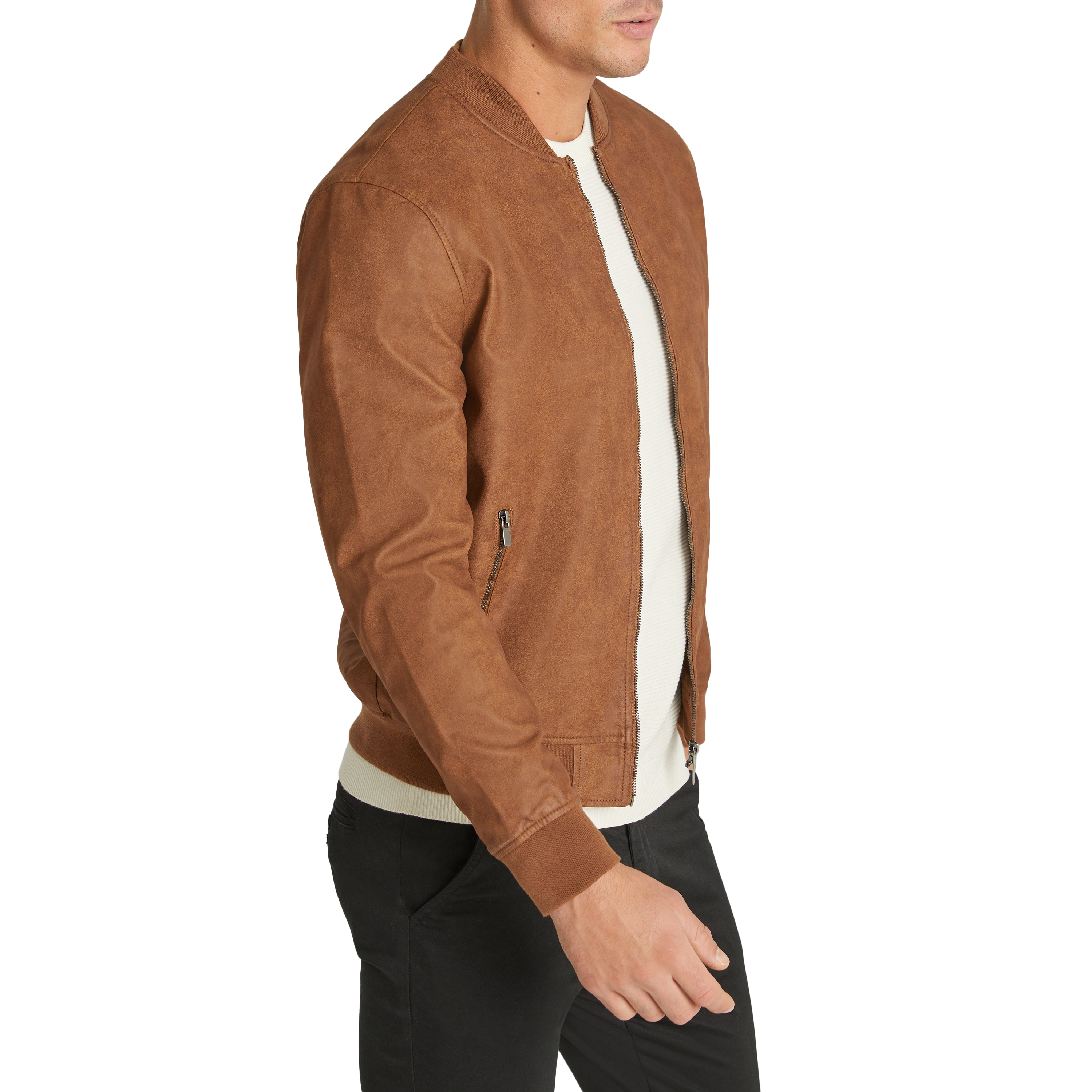 Tanner Pu Bomber Jacket