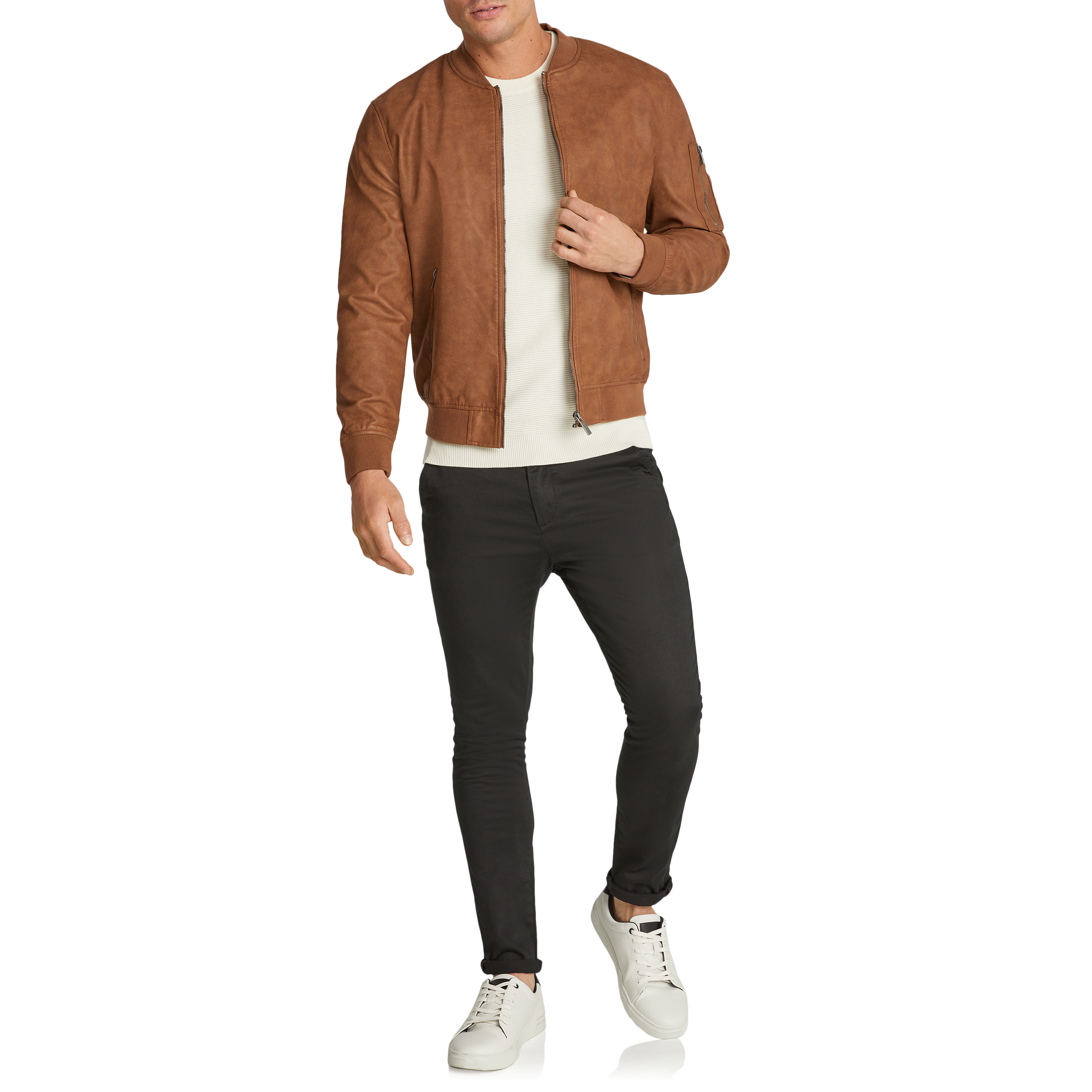 Tanner Pu Bomber Jacket