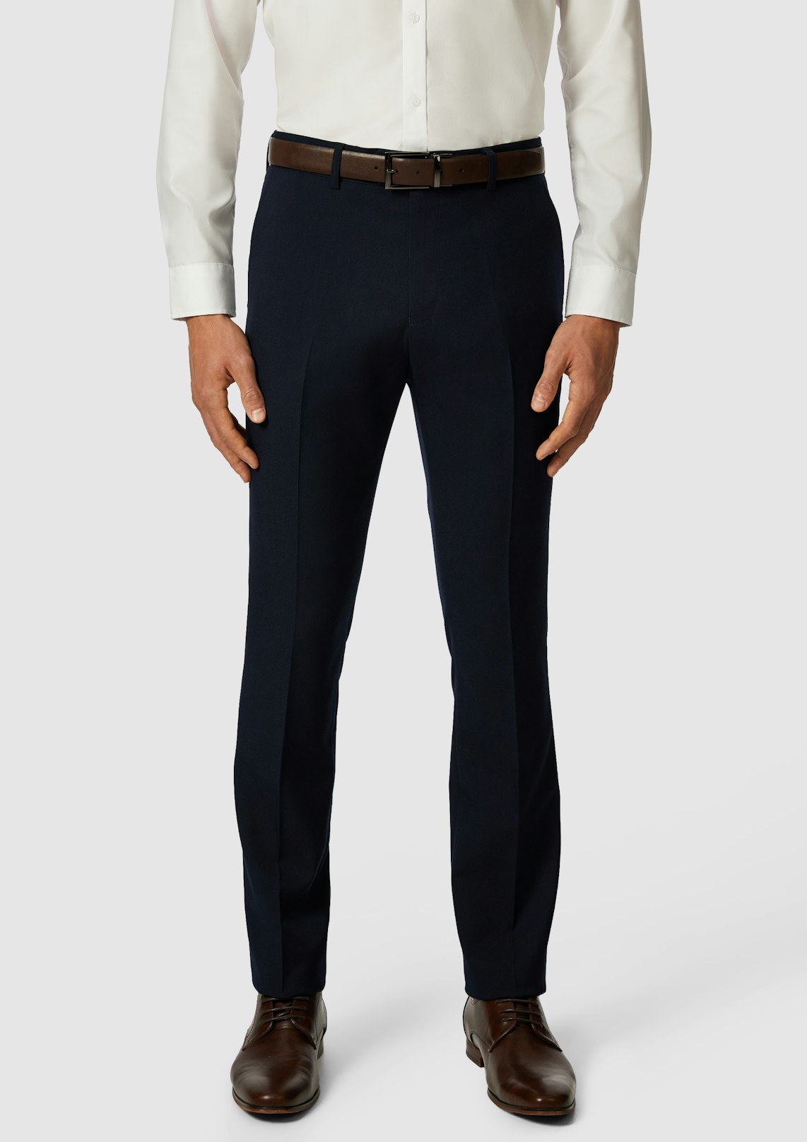 Hexham Slim Twill Stretch Dress Pant