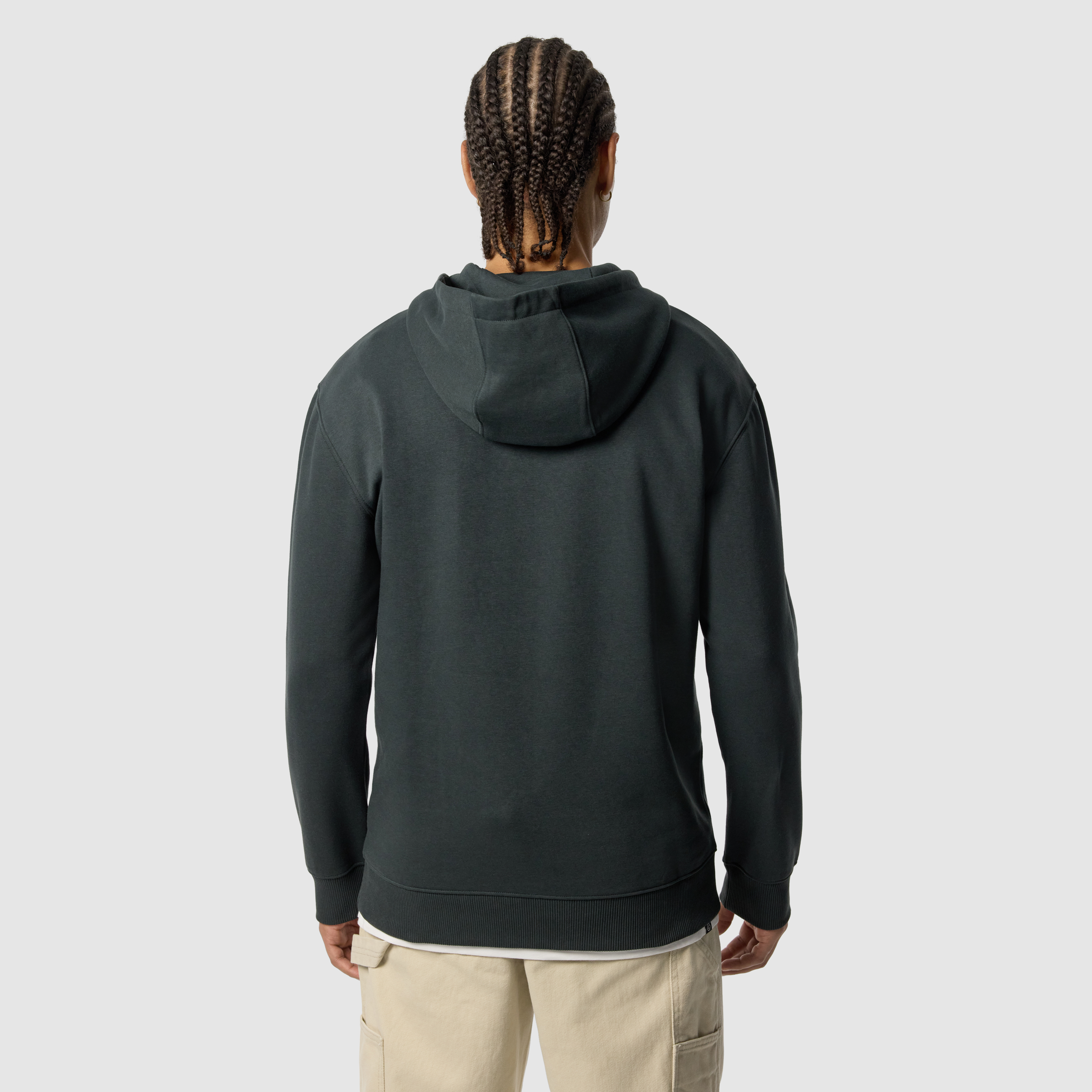 Green Leo Fleece Pullover Hoodie