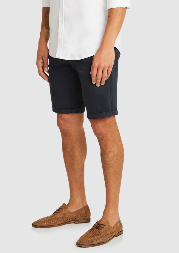 Navy Hastings Chino Short