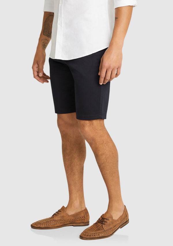 Navy Milton Chino Short