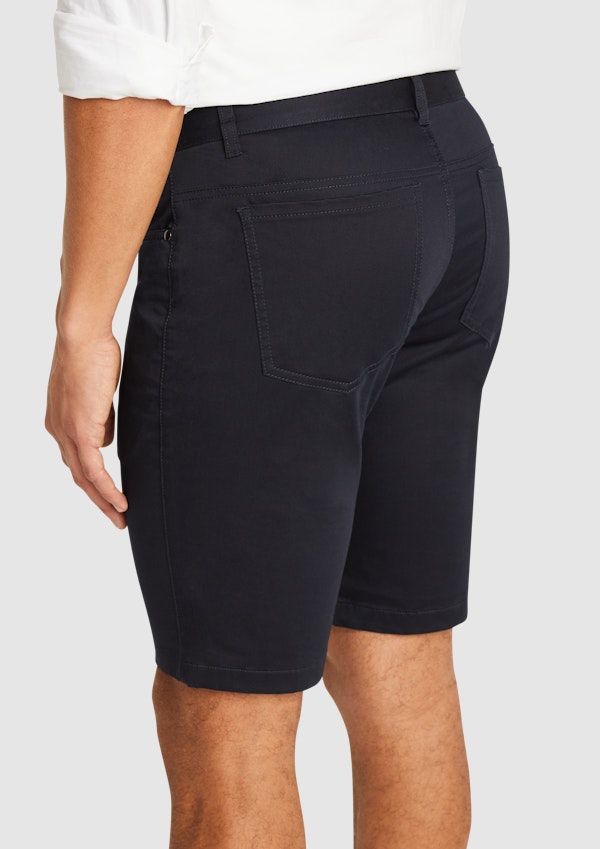 Navy Milton Chino Short
