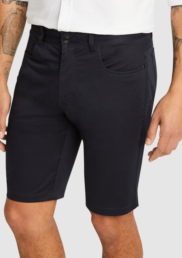 Navy Milton Chino Short