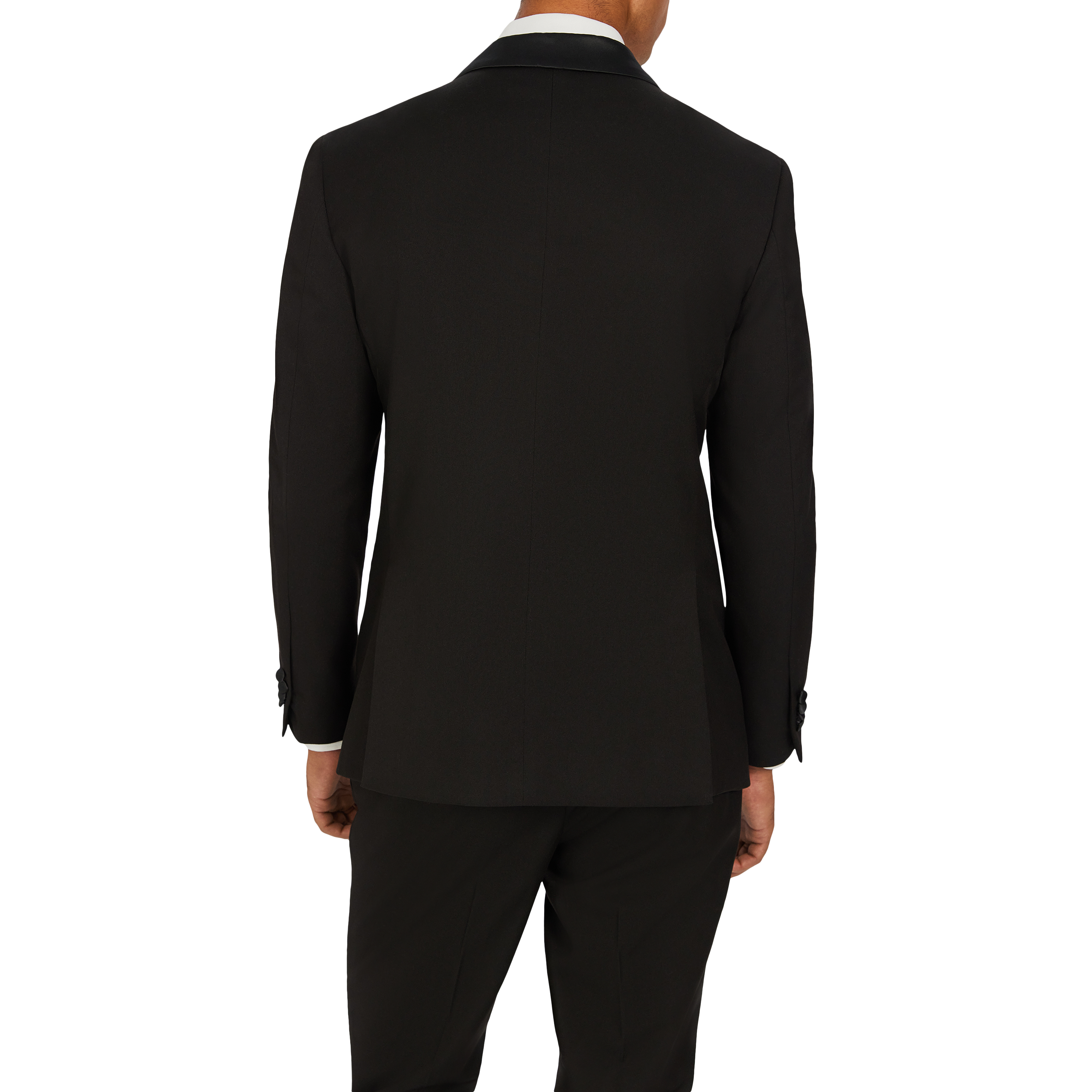 Black Diamond Slim Shawl Collar Tuxedo