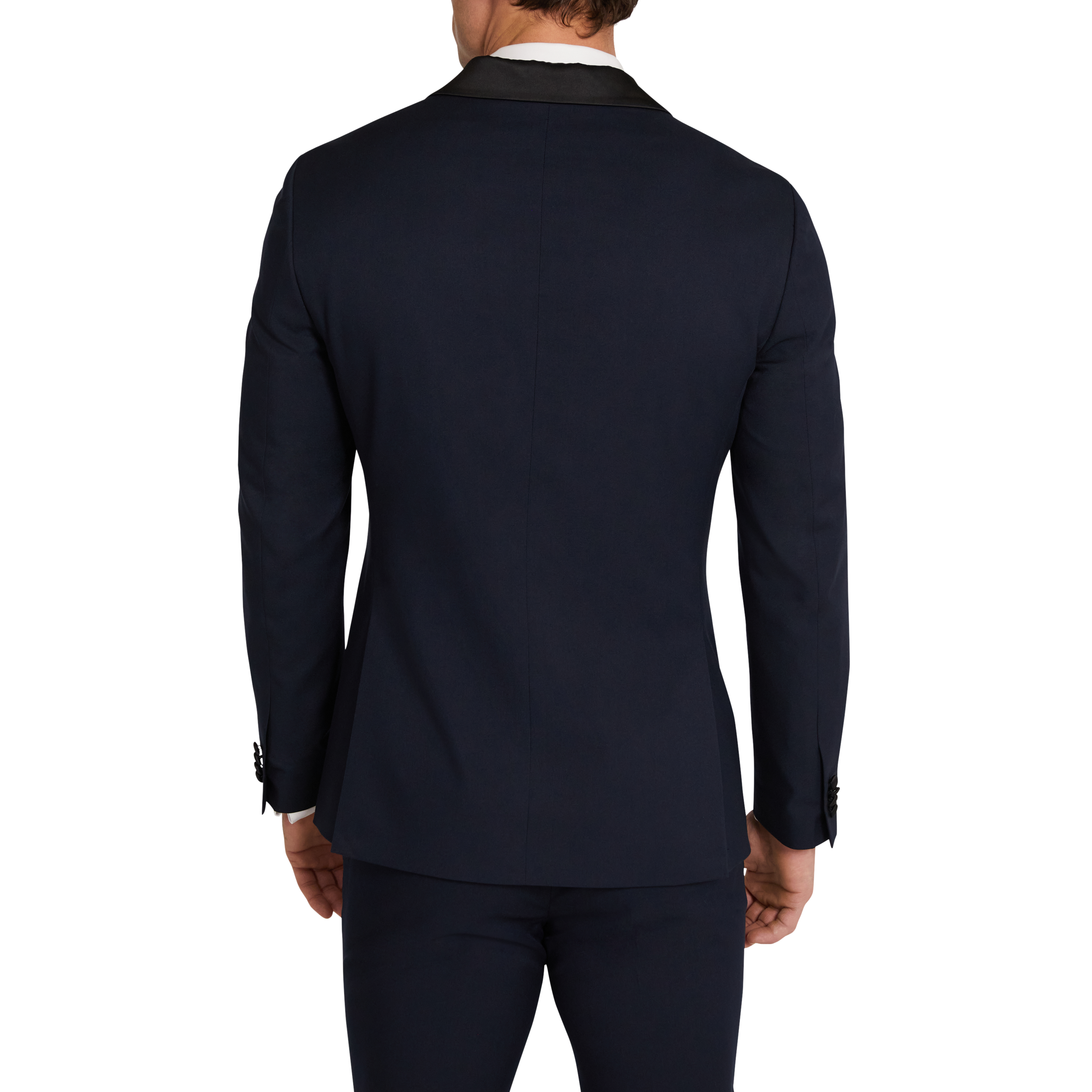  Navy Diamond Slim Tuxedo Suit