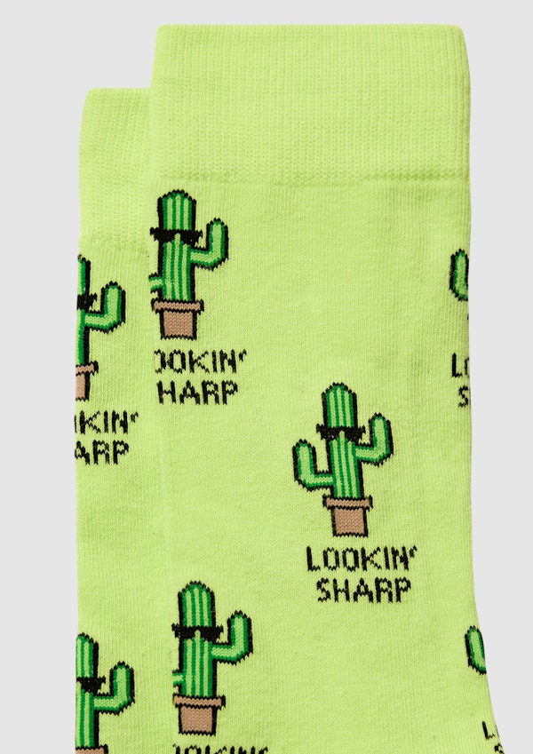 Light Green Lookin' Sharp Sock