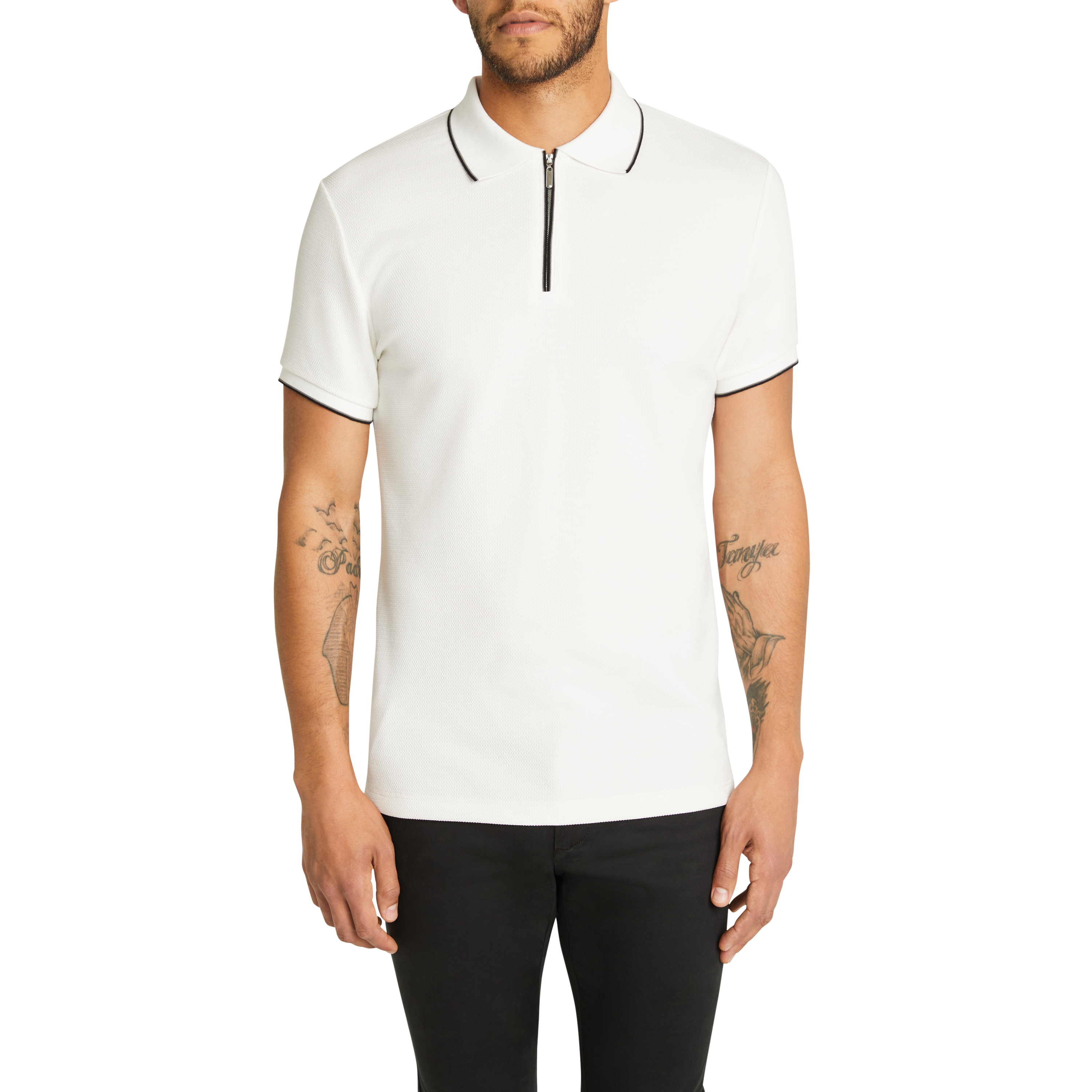 Glenroy Quarter Zip Smart Polo
