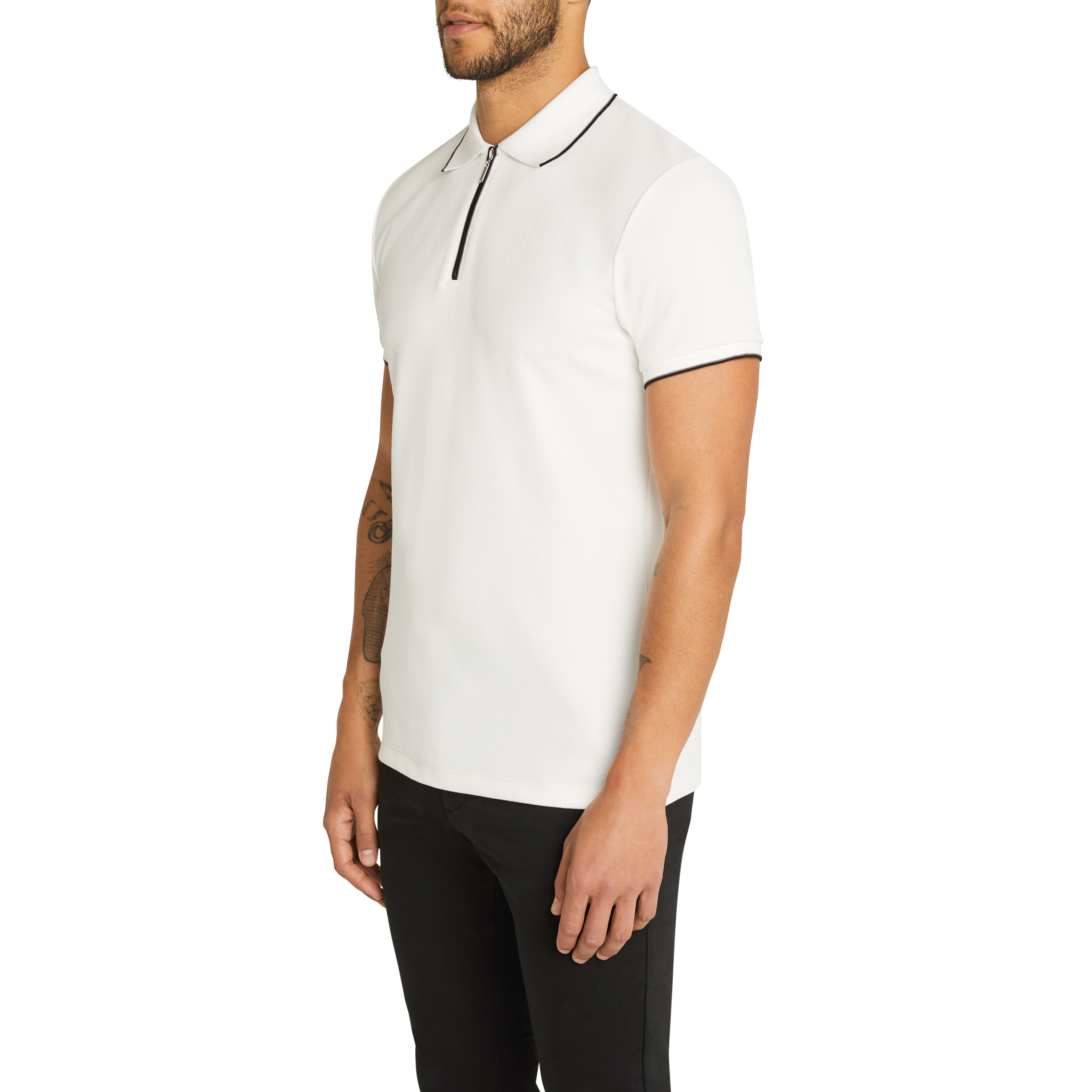 Glenroy Quarter Zip Smart Polo