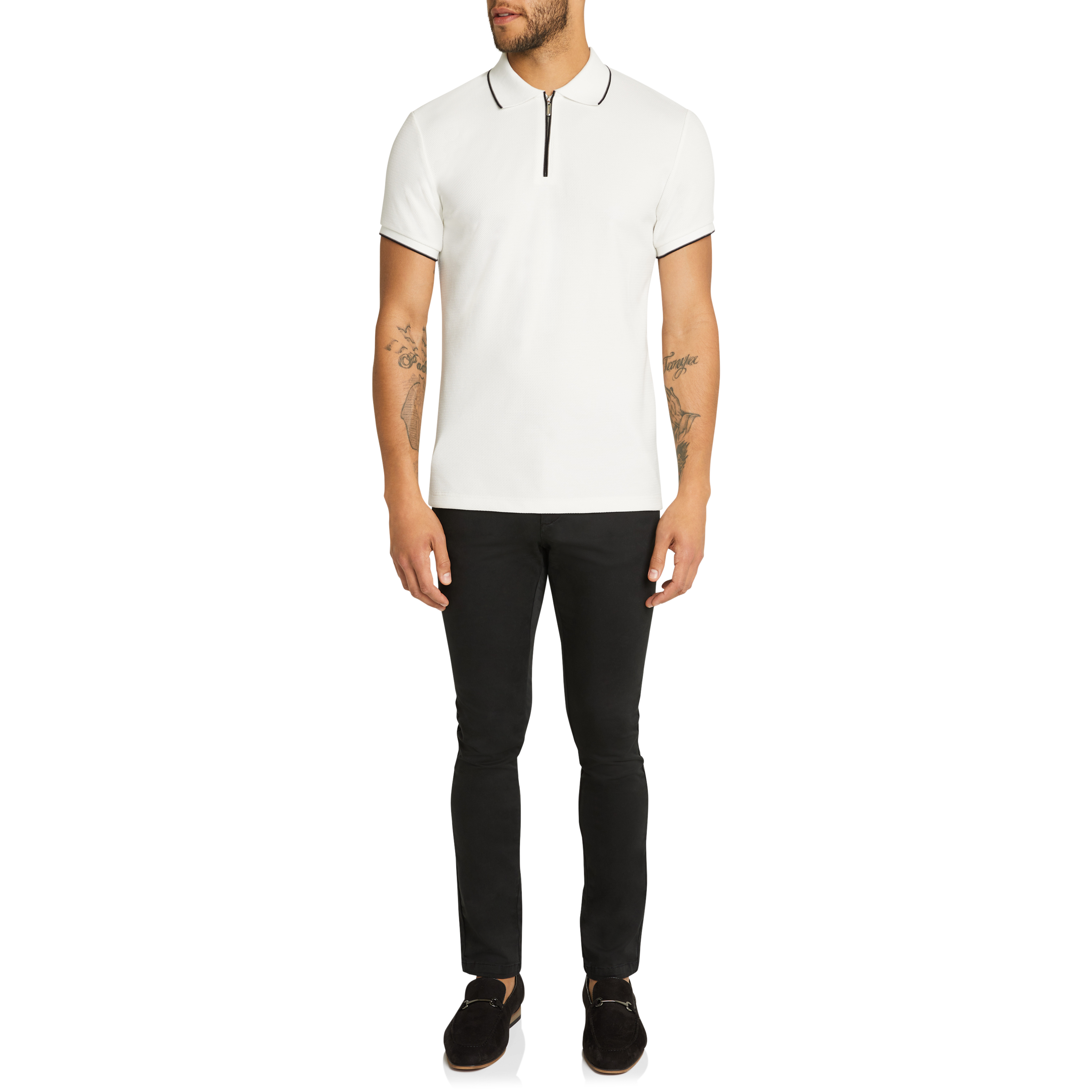 Glenroy Quarter Zip Smart Polo