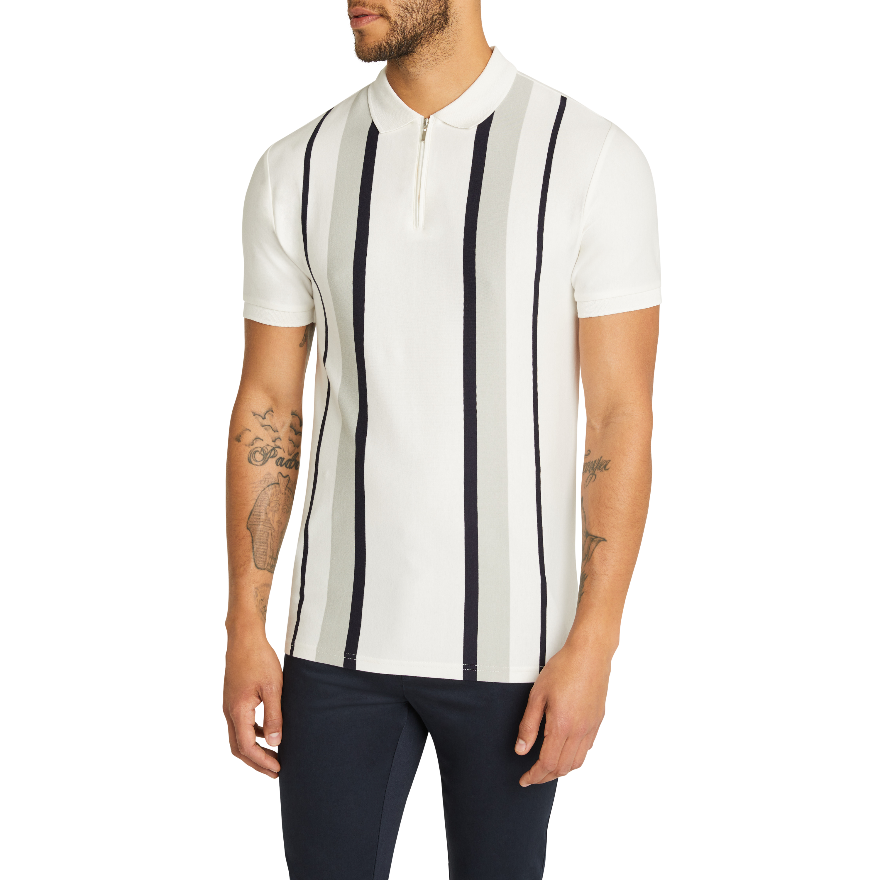 Linus Stripe Smart Polo