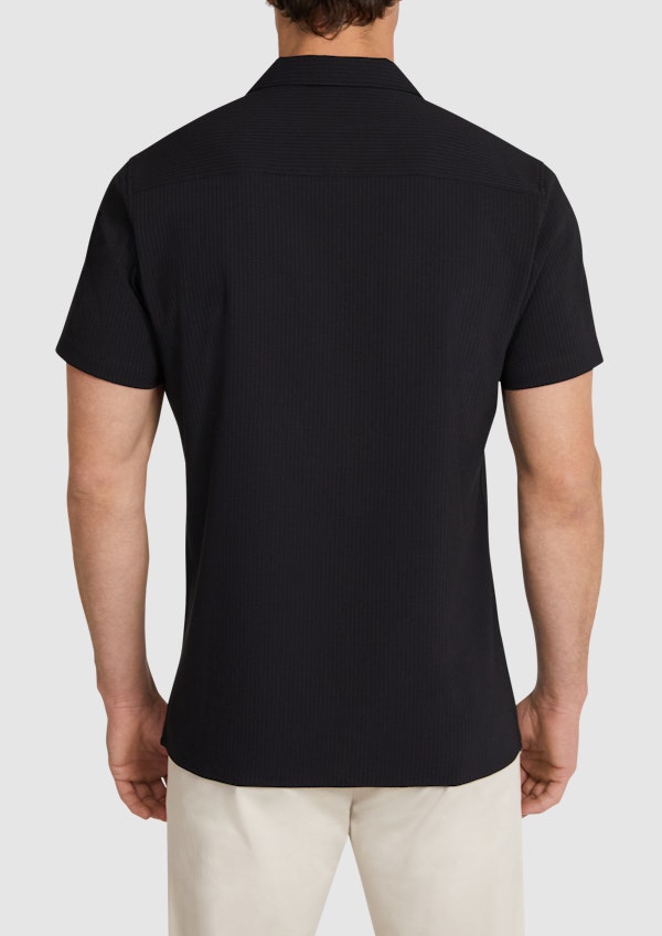 Black Euston Stretch Shirt
