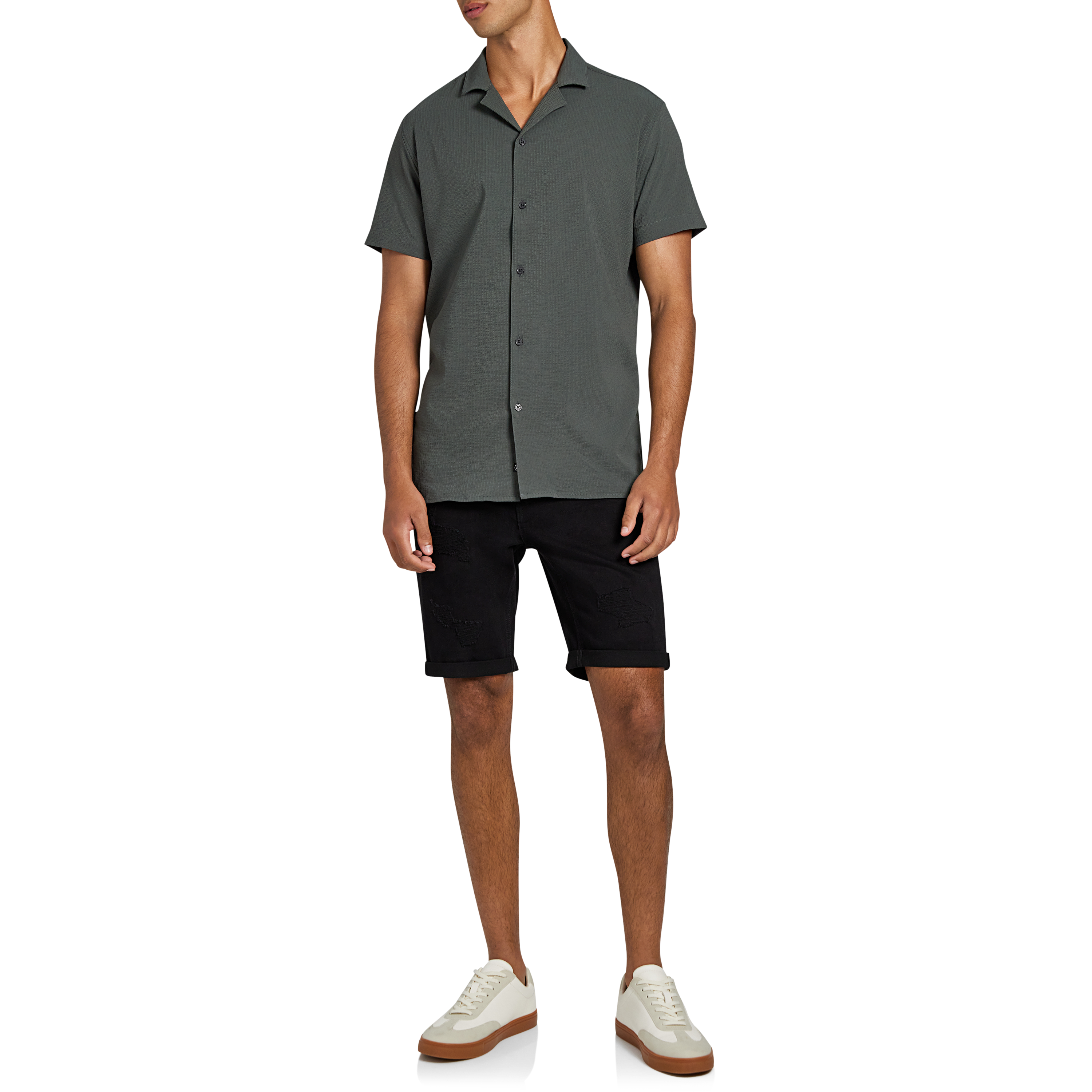 Green Euston Stretch Shirt