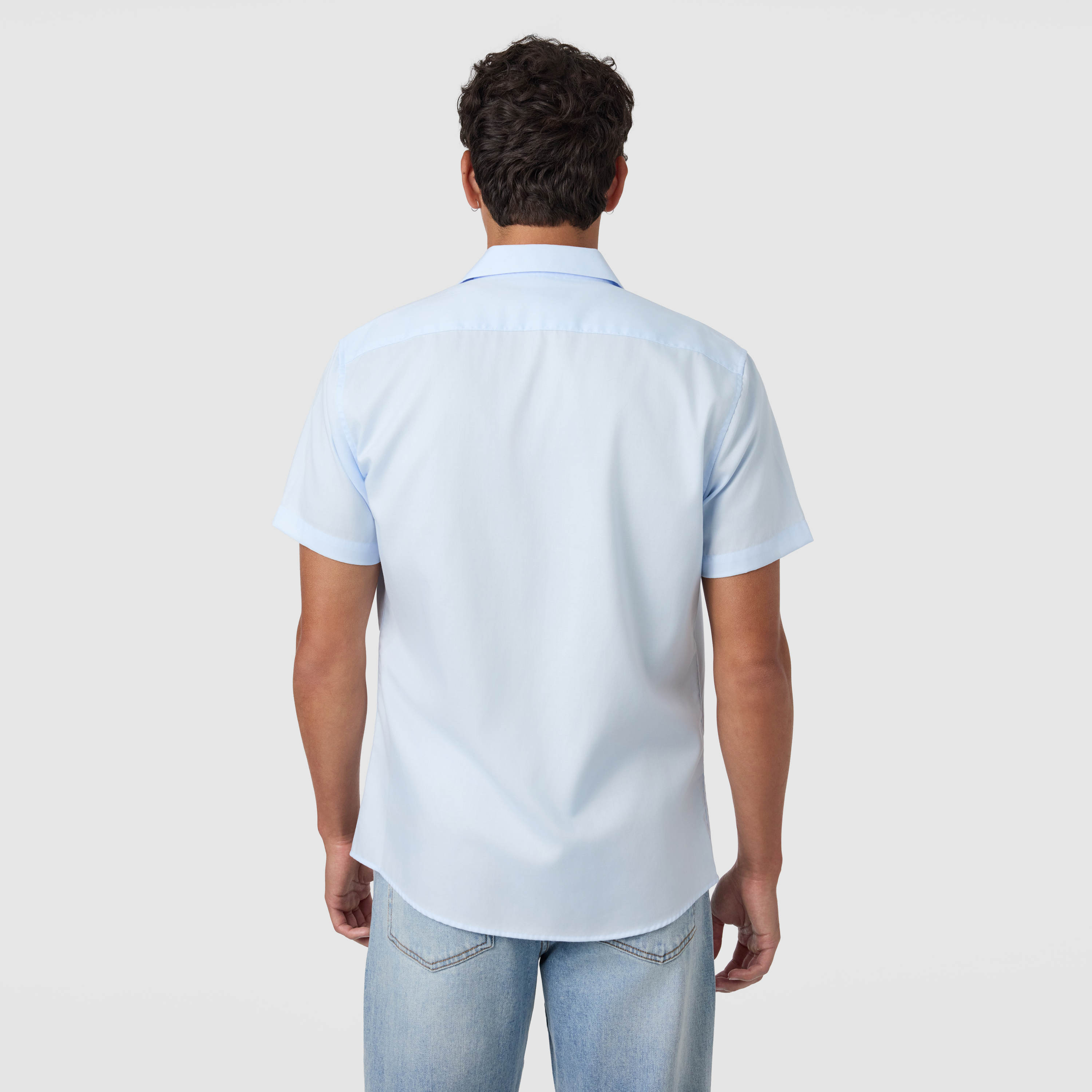 Light Blue London Slim Shirt