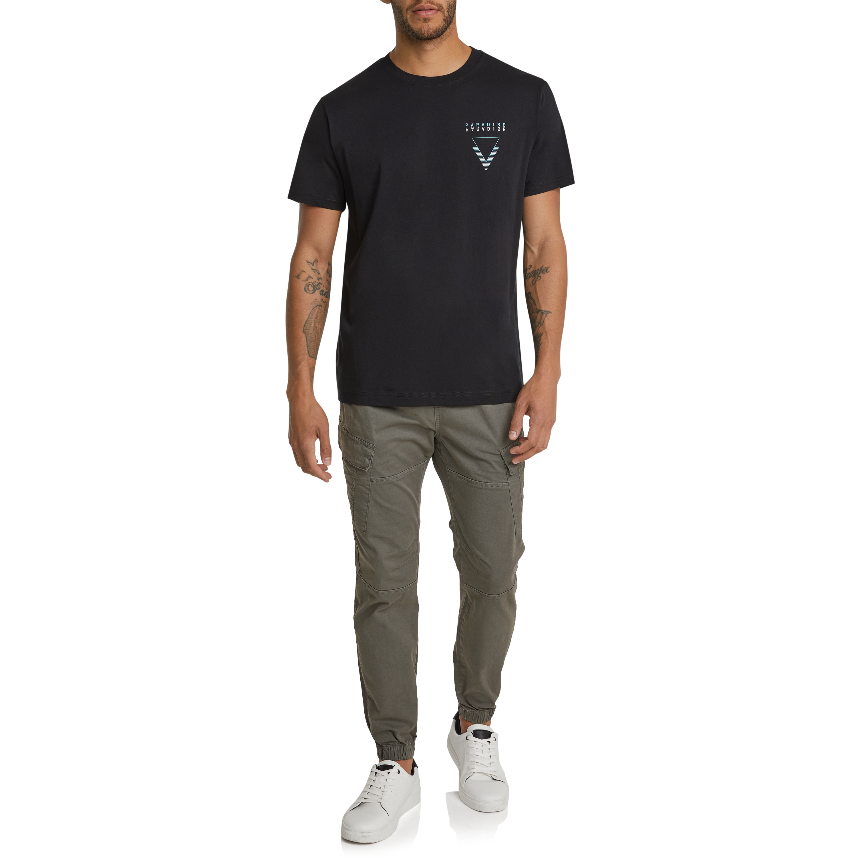 Silas Graphic Relaxed Crew Neck Tee