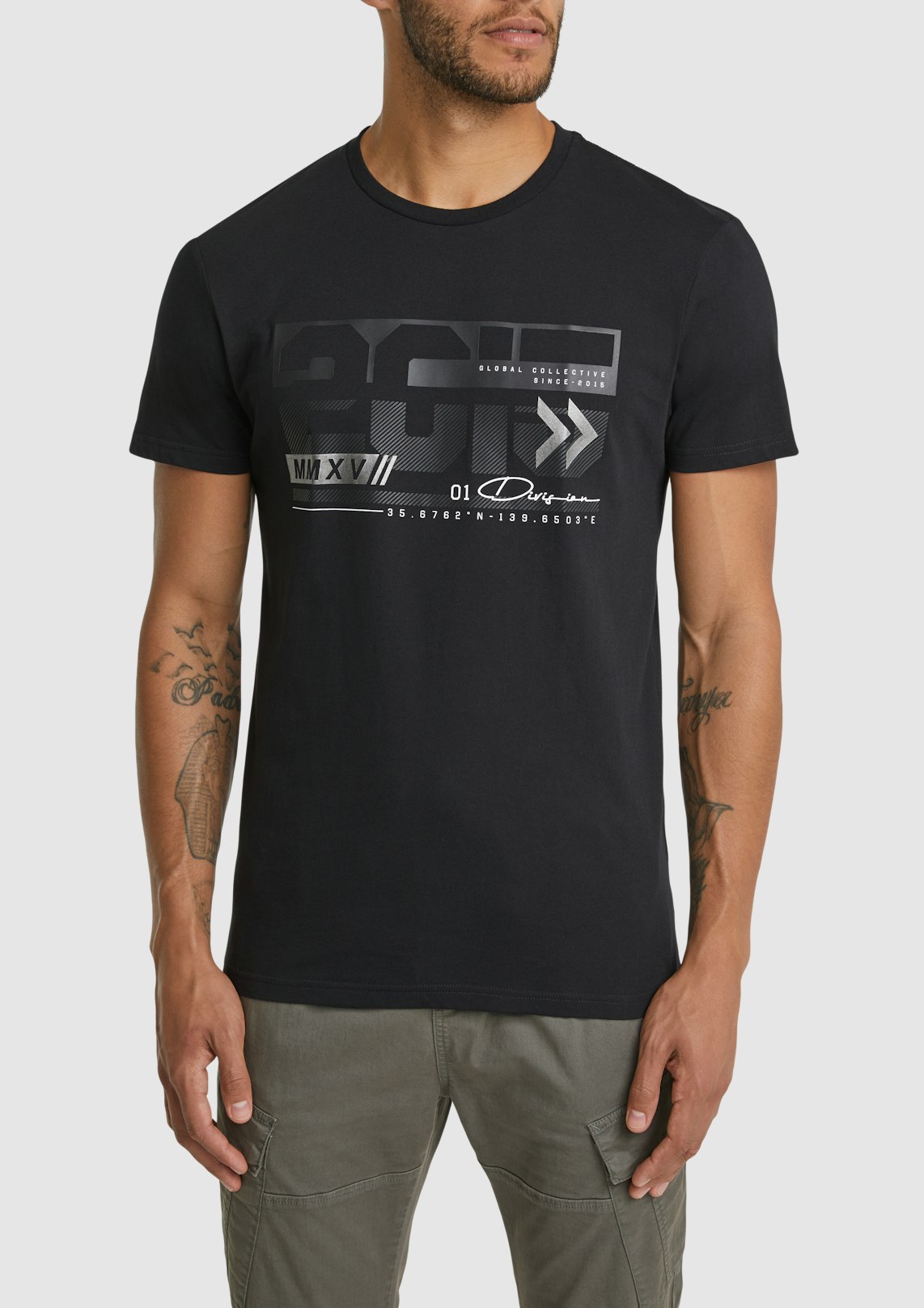 Lorenzo Graphic Crew Neck Tee