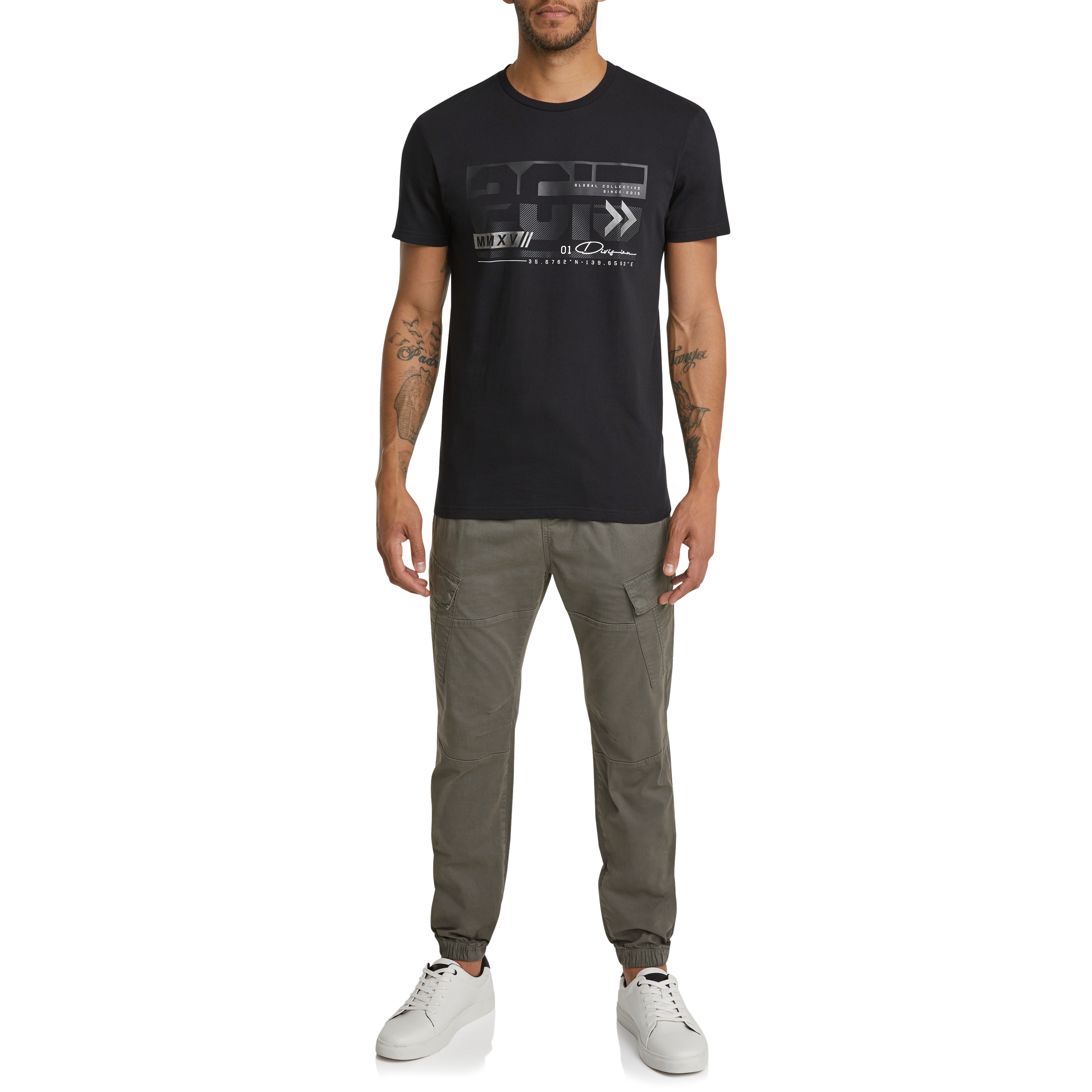 Lorenzo Graphic Crew Neck Tee