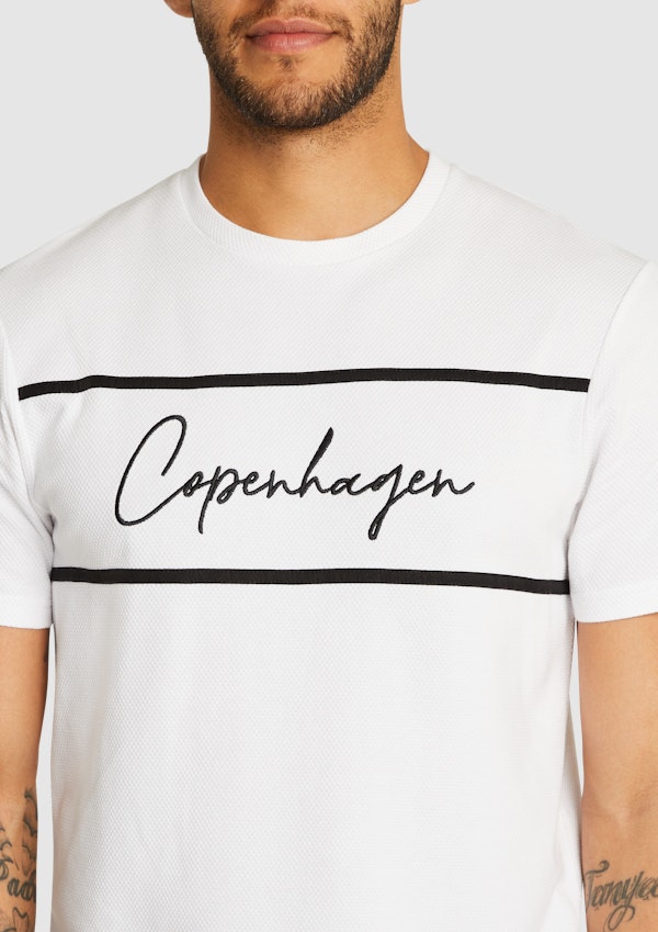 White Soren Crew Tee