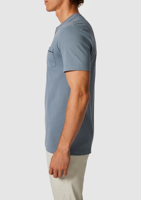 Blue Ormond Henley Tee