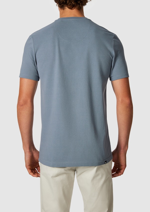 Blue Ormond Henley Tee