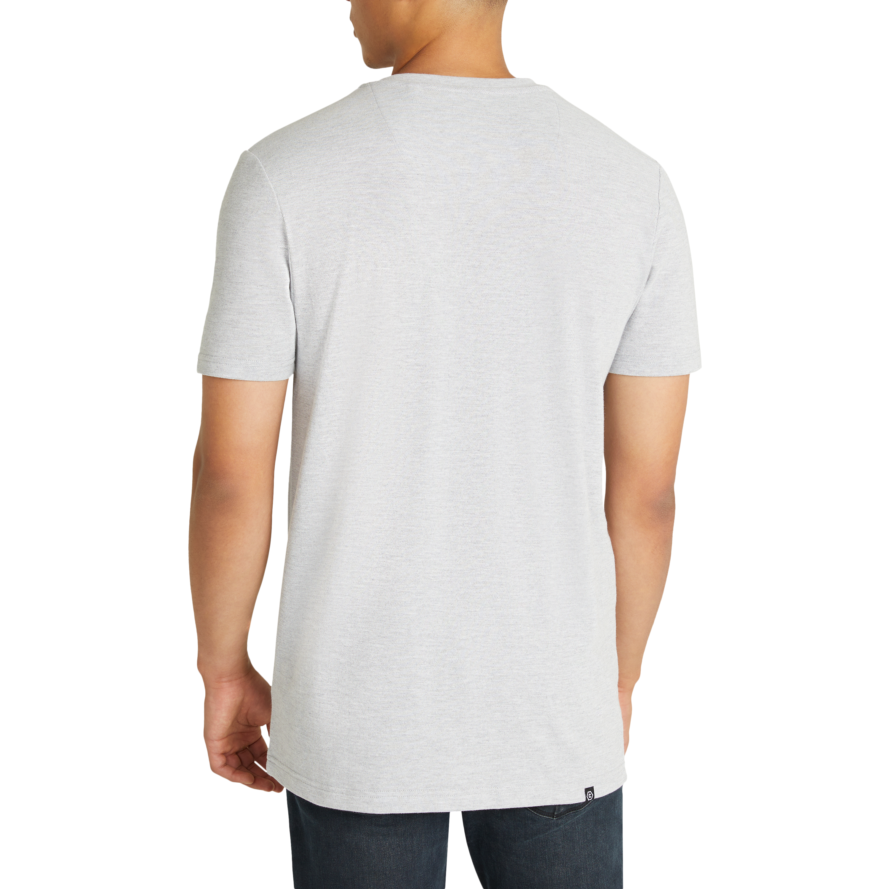 Light Grey Ormond Henley Tee