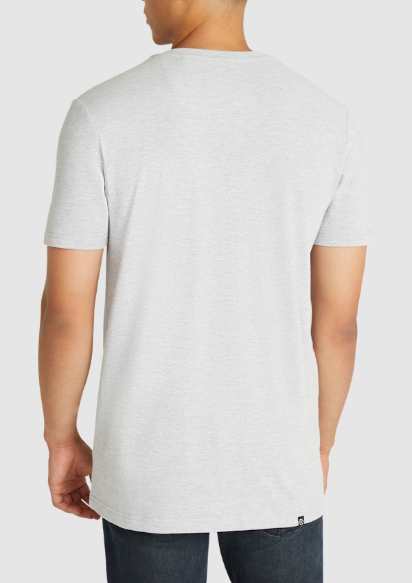 Light Grey Ormond Henley Tee