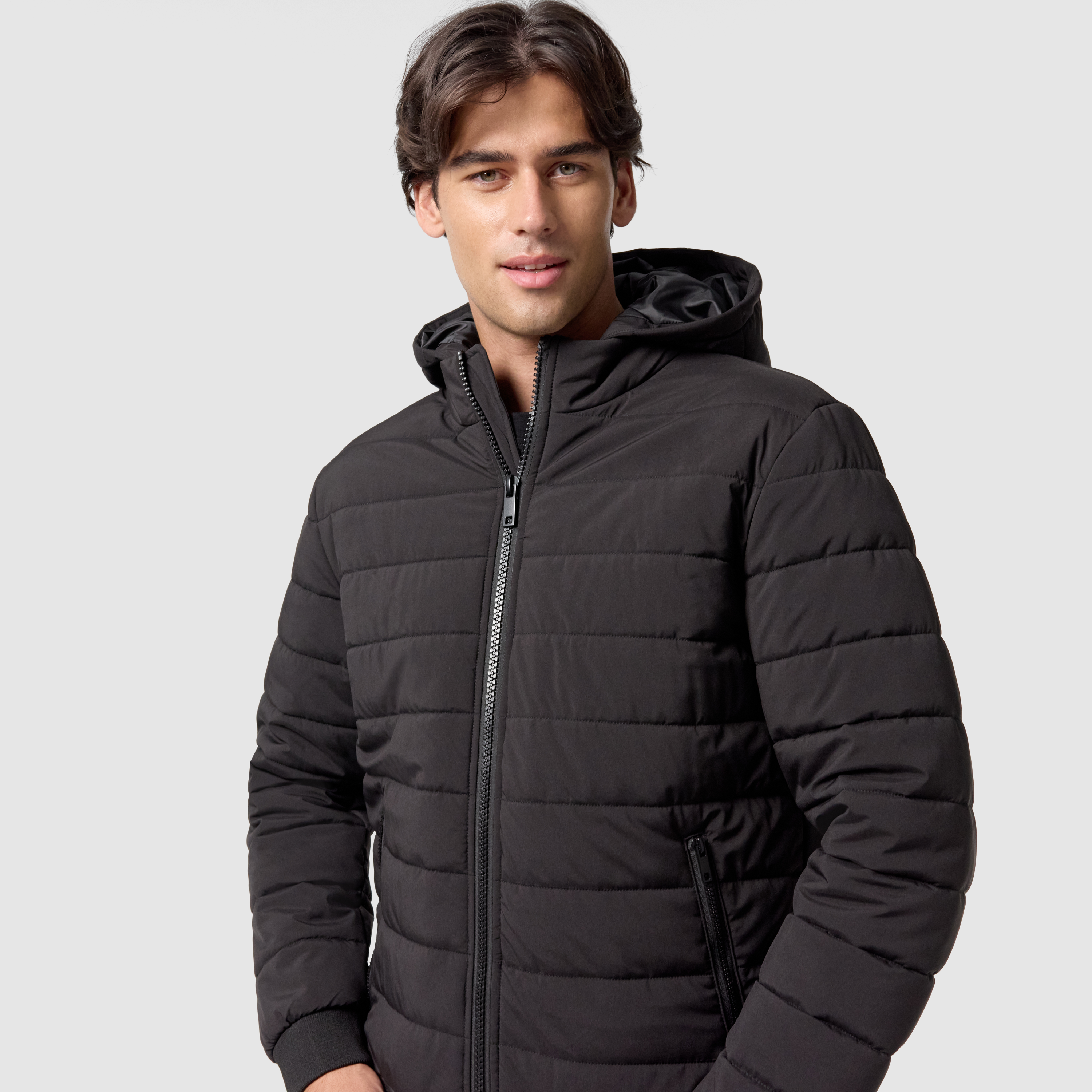 Black Mac Puffer Jacket