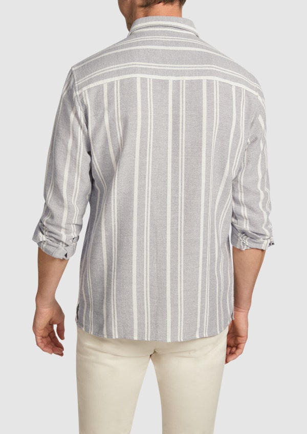 Light Blue Franco Classic Casual Shirt