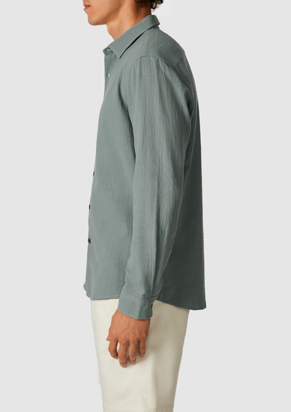 Green Cornelius Classic Casual Shirt