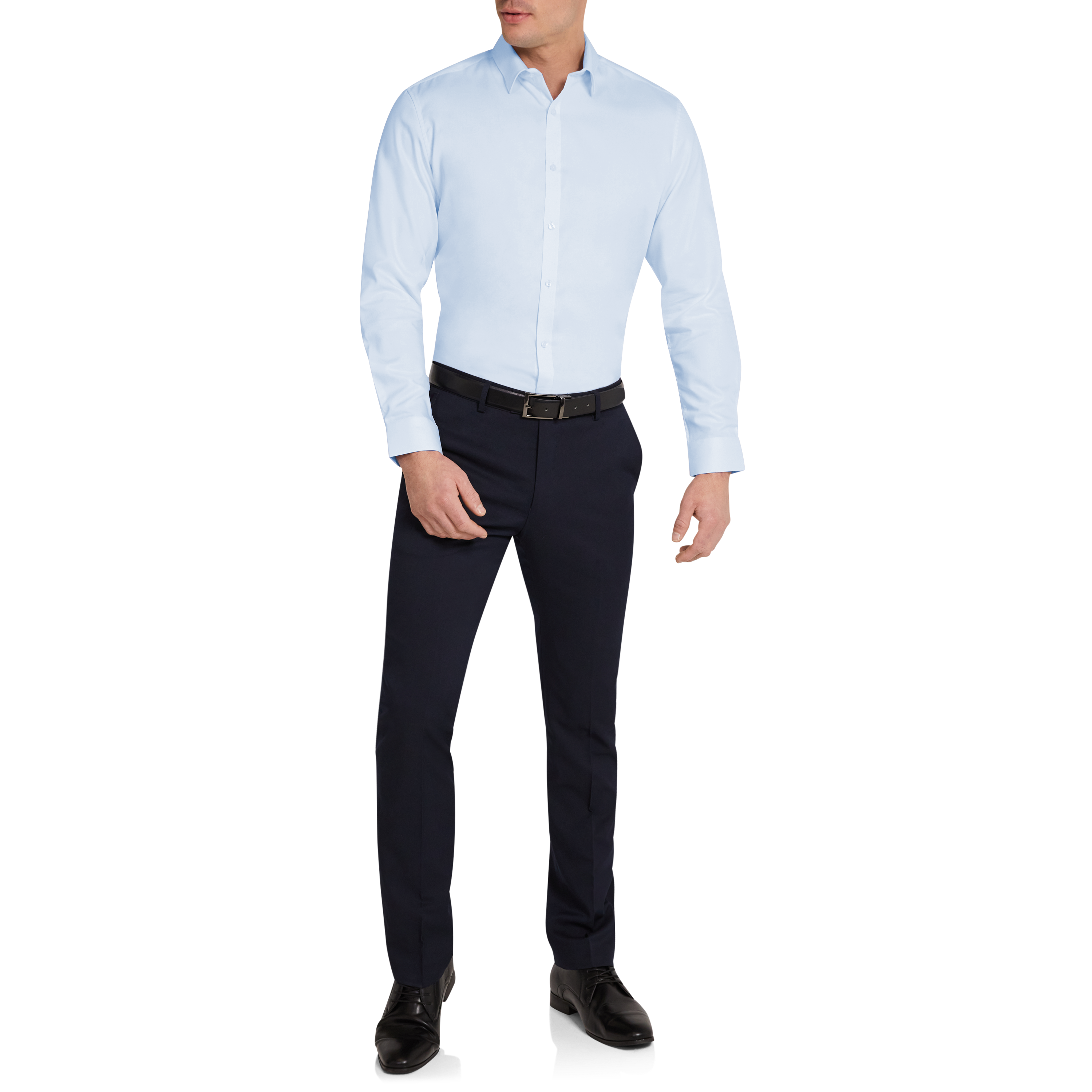 Light Blue London Classic Dress Shirt