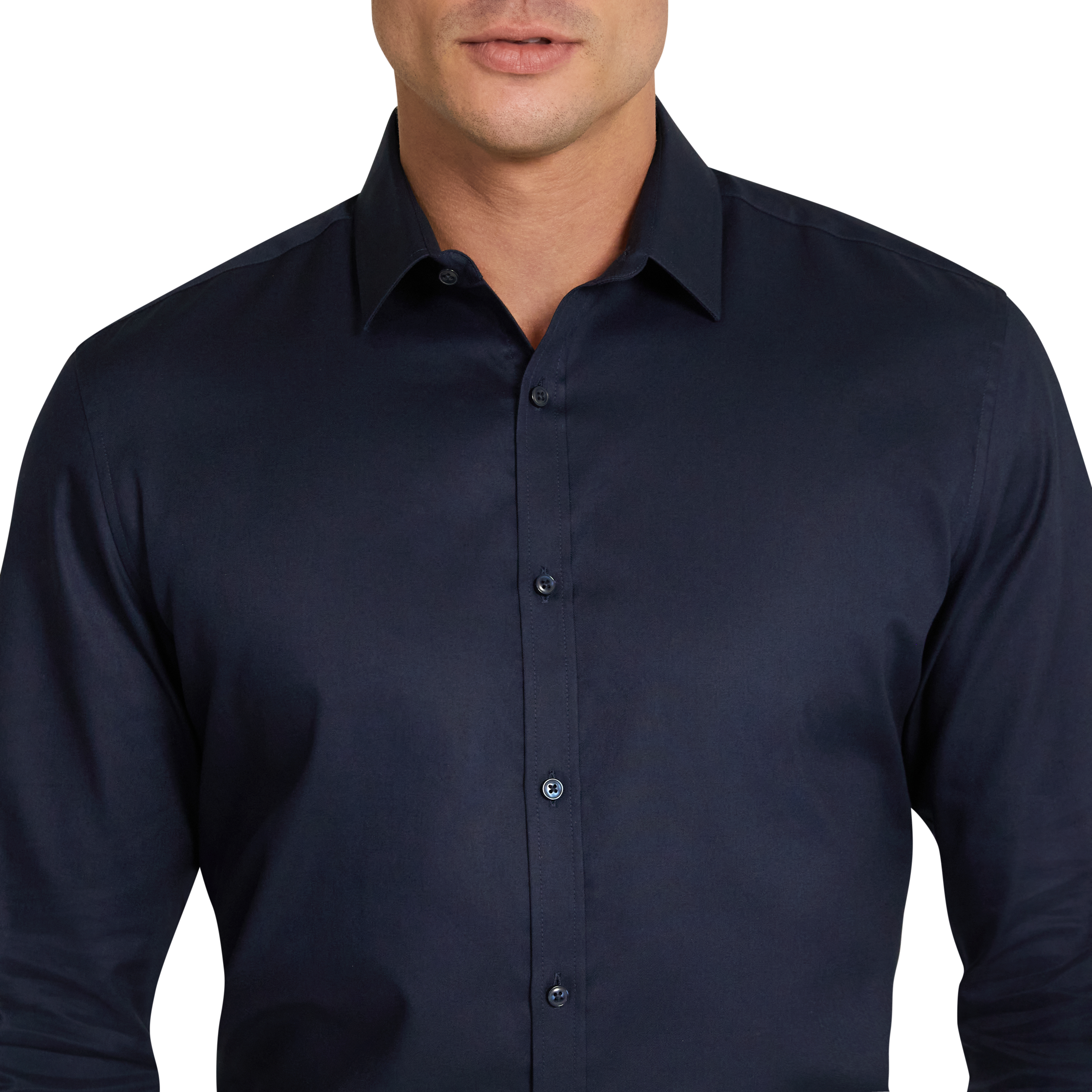 Navy London Classic Dress Shirt