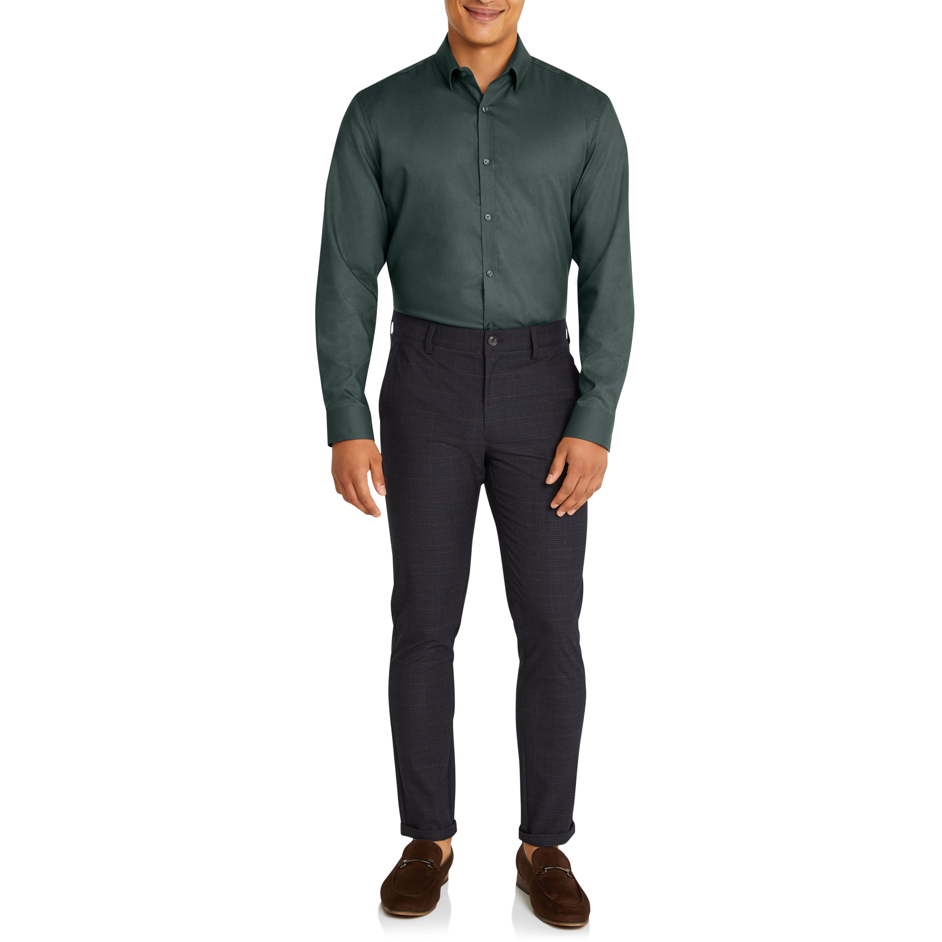 Petrol Green London Classic Dress Shirt