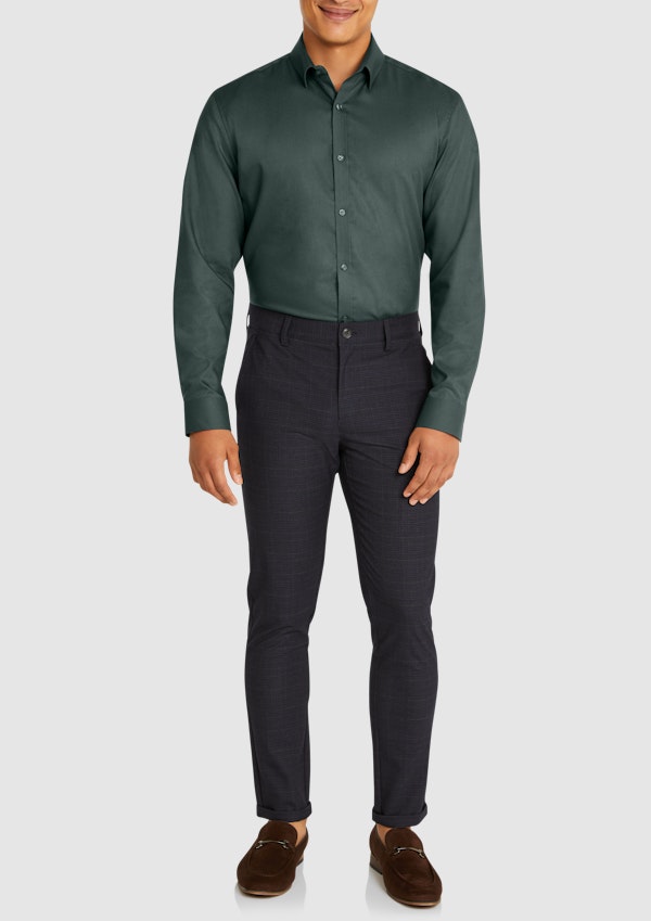 Petrol Green London Classic Dress Shirt