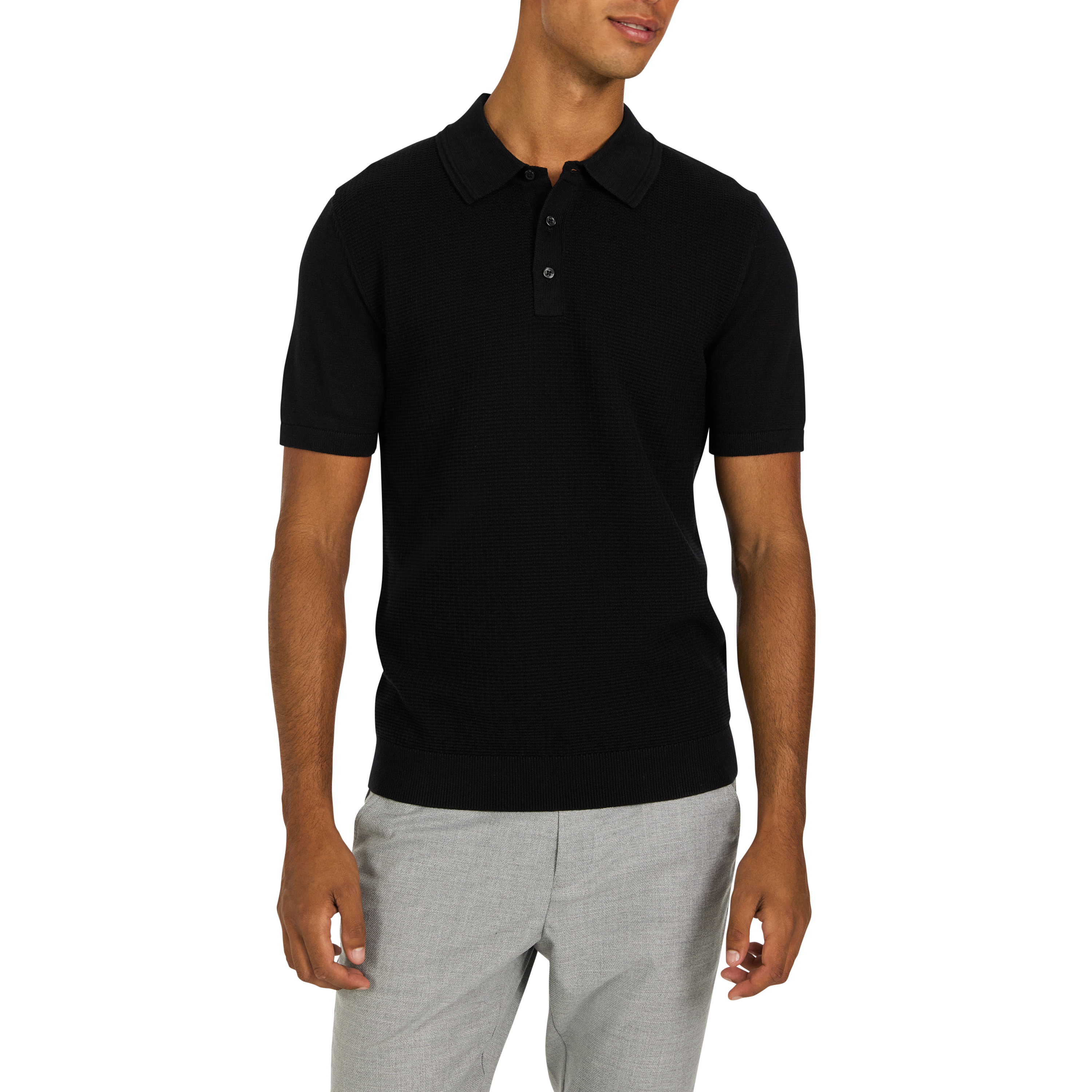 Caspian Knit Polo