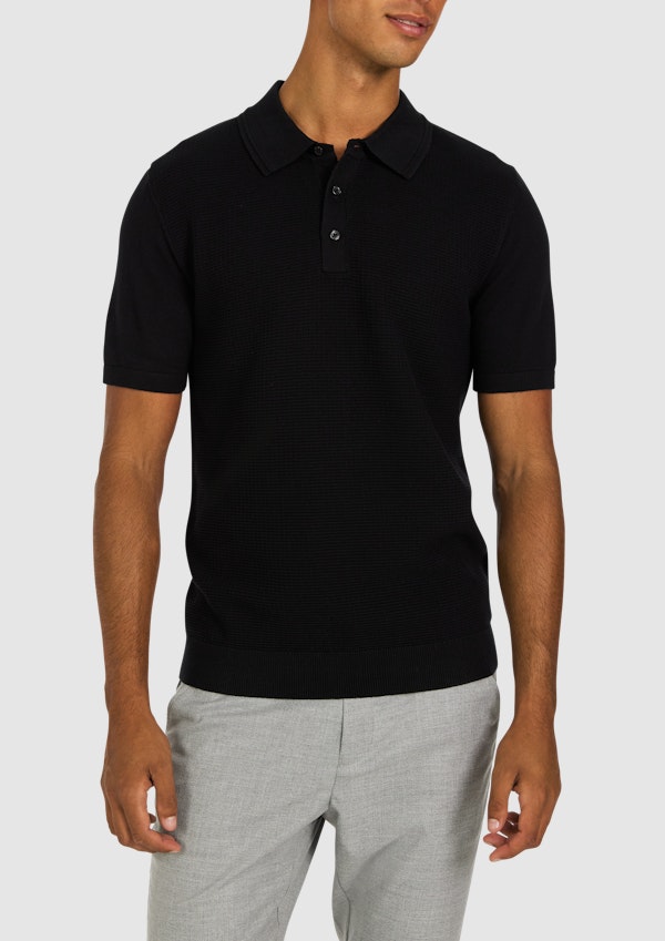 Caspian Knit Polo