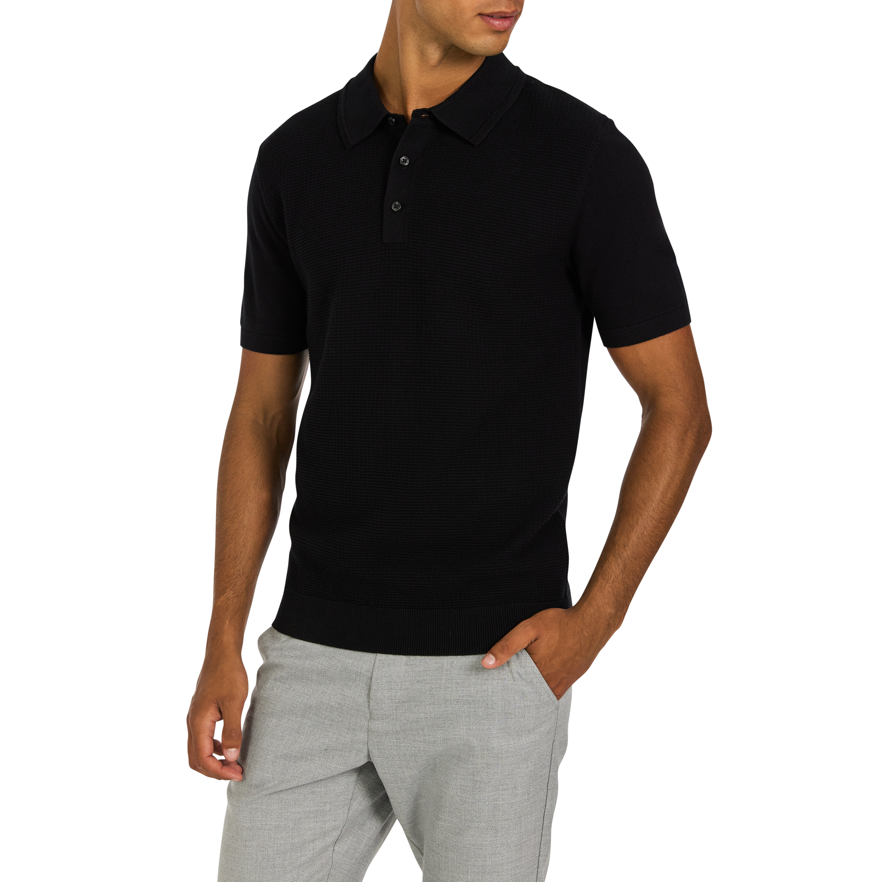 Caspian Knit Polo