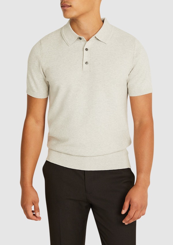 Caspian Knit Polo