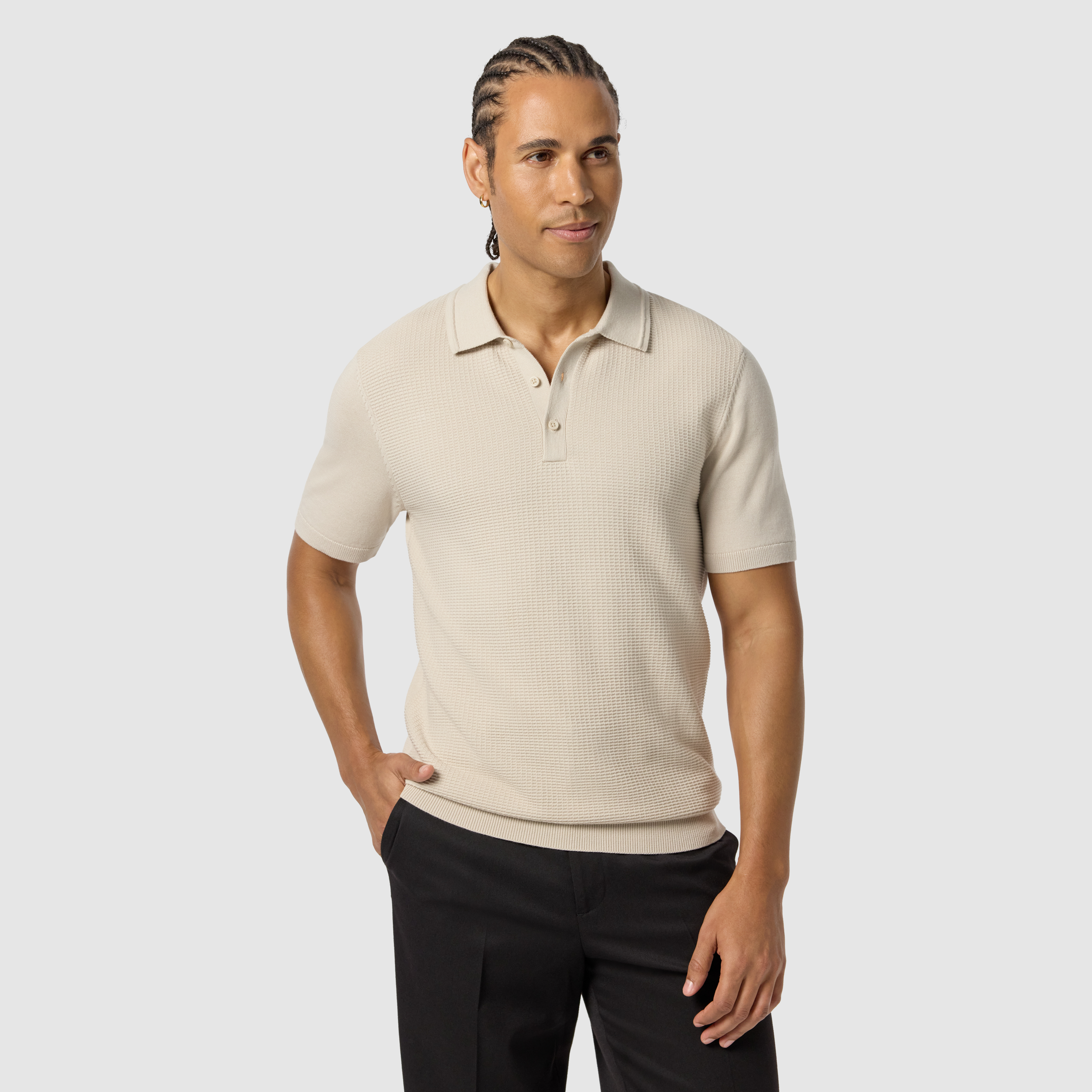 Caspian Knit Polo